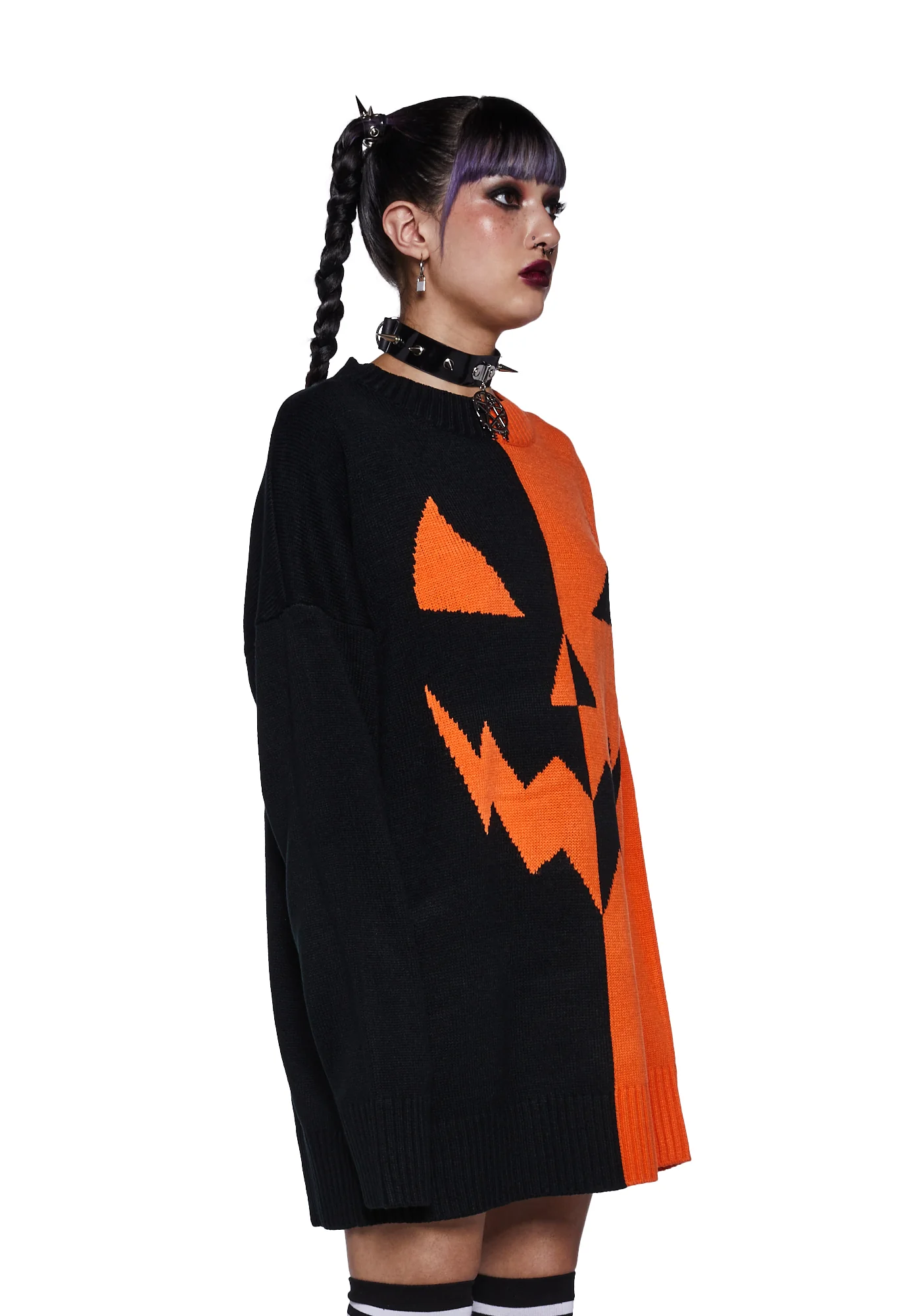 Feelin' Hollow Inside Pumpkin Sweater - Image 5