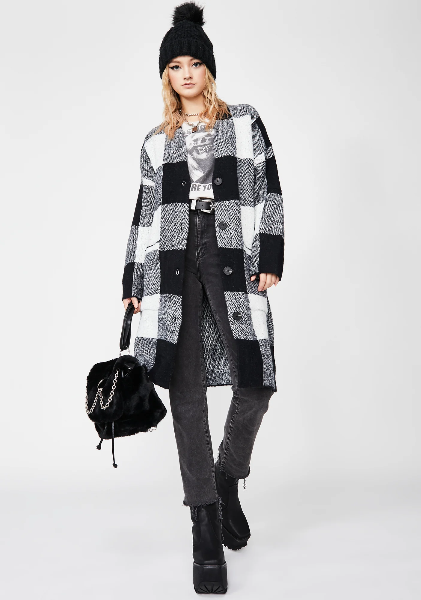Feelin' Improper Plaid Jacket - Image 3
