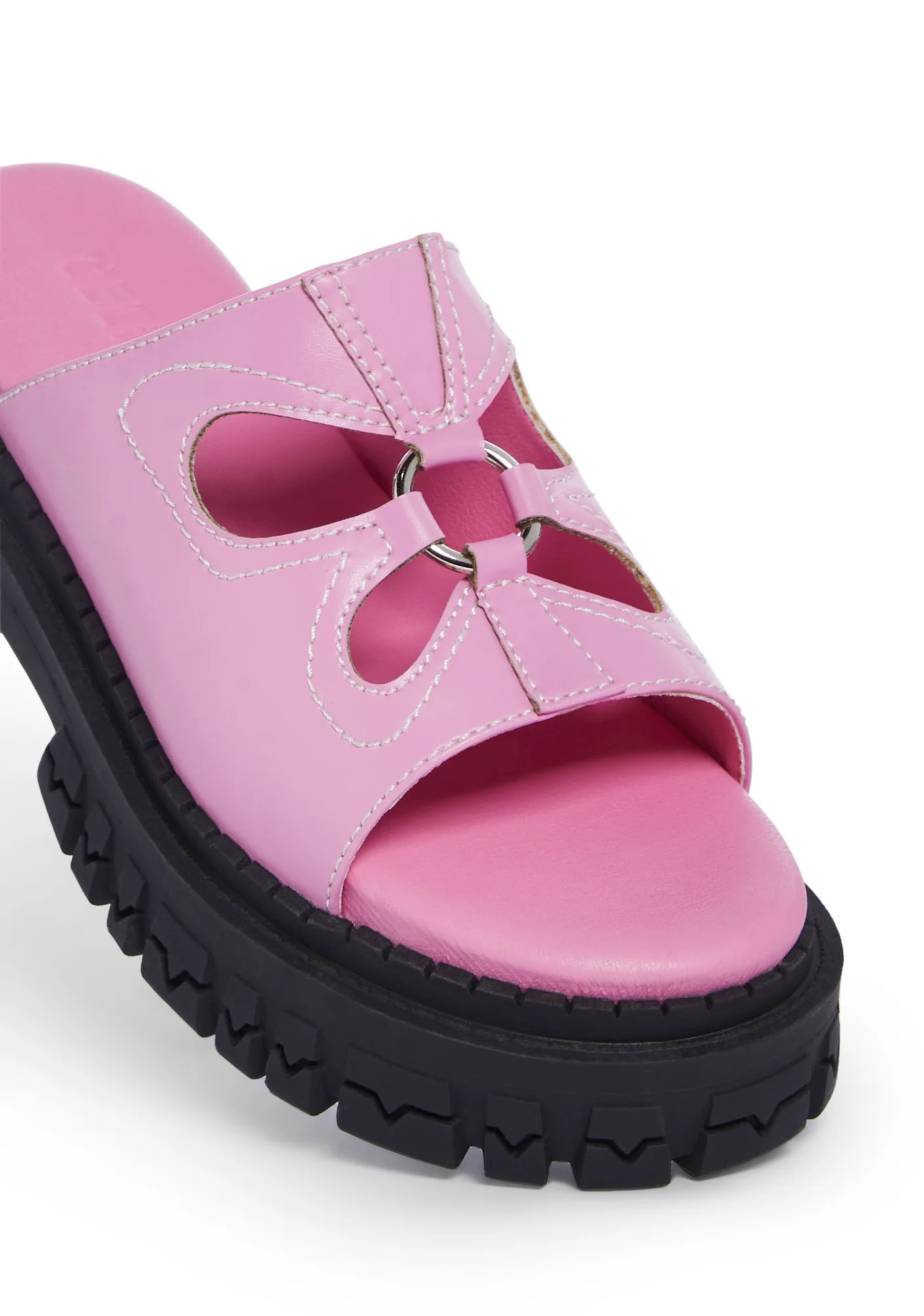 Feeling Good Platform Slides - Pink - Image 2
