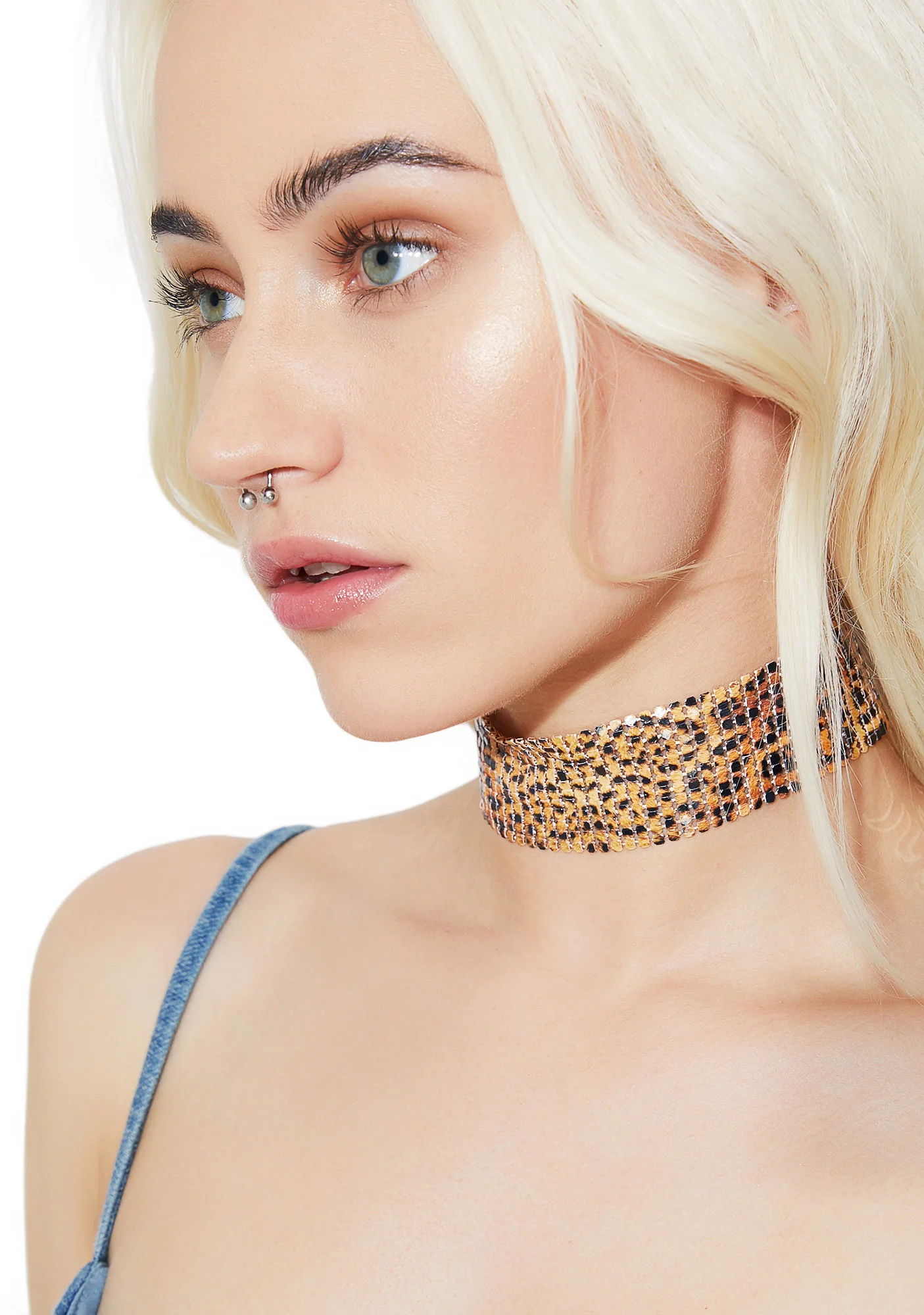 Feline Ferocity Chainmail Choker - Image 3