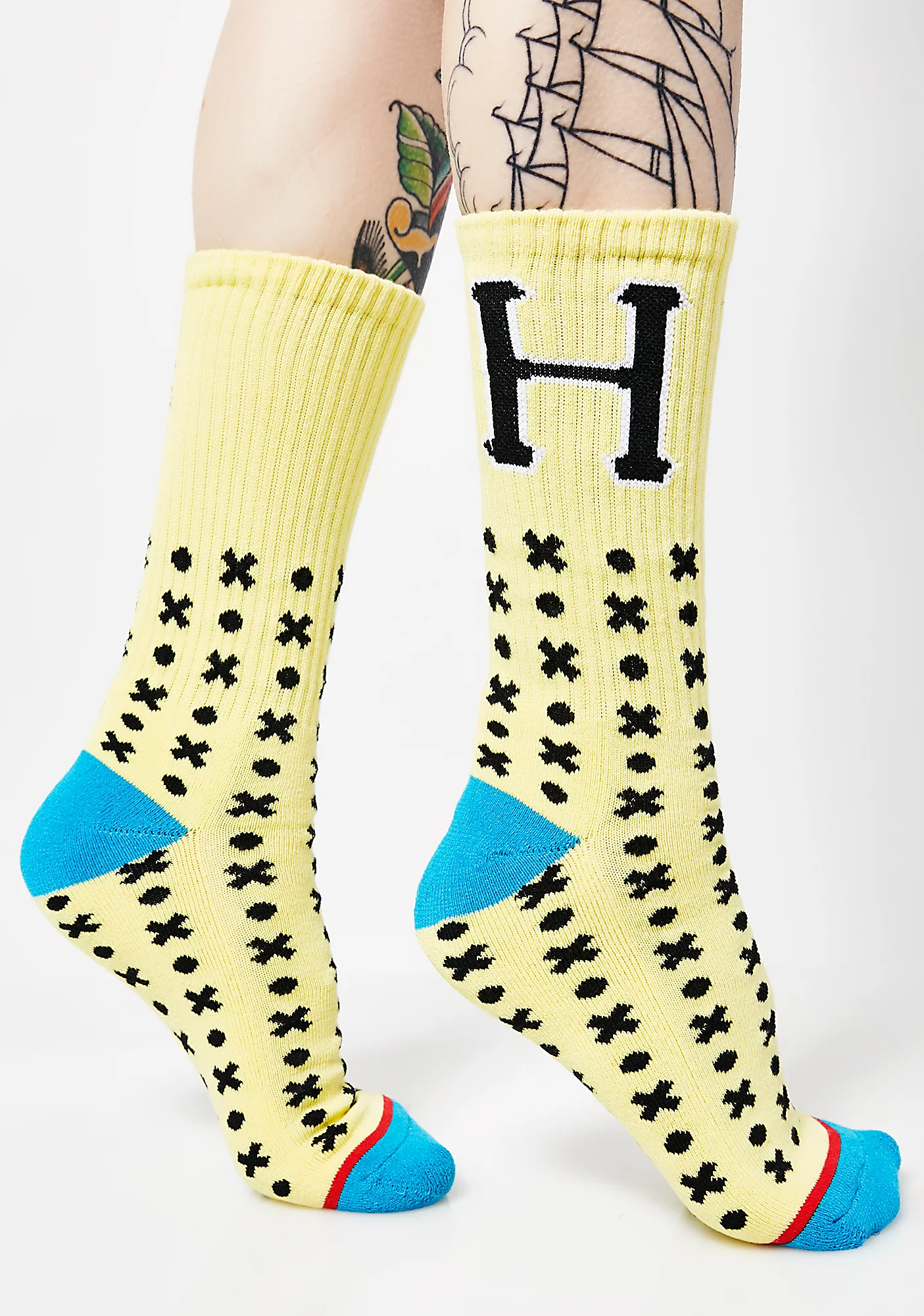 Felix Classic H Crew Socks - Image 2