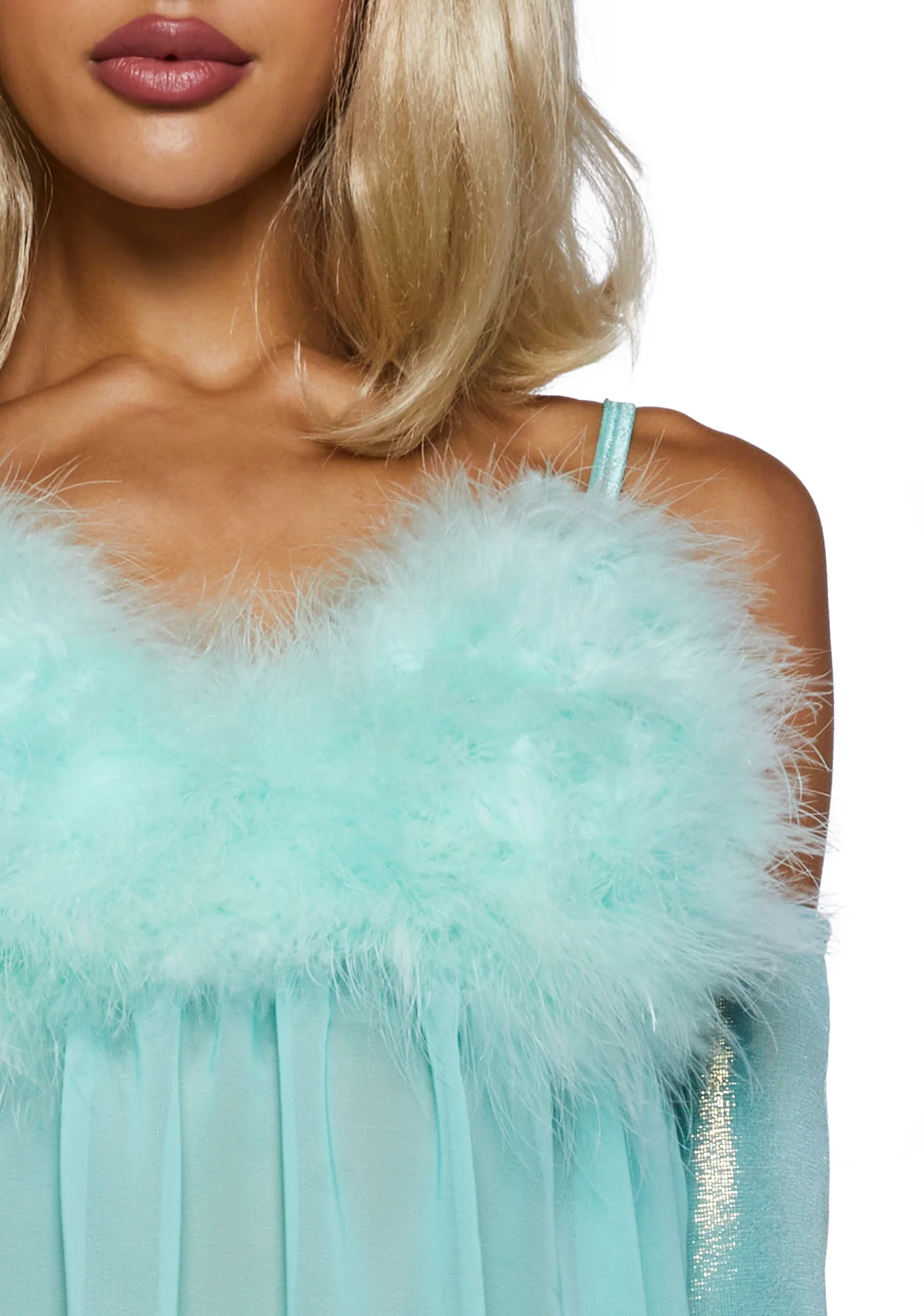 Fembot Babe Costume Set - Mint - Image 6