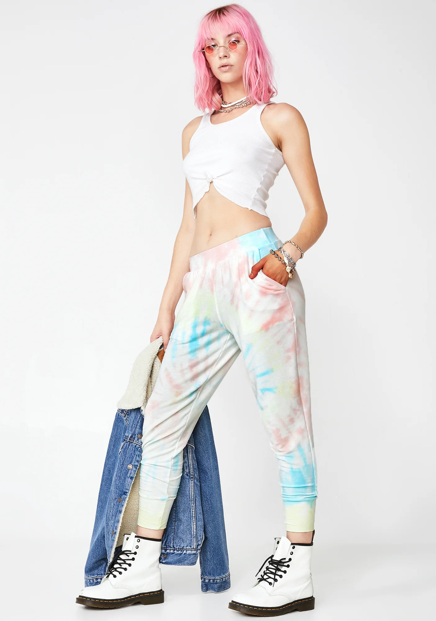 Femme Scout Tie Dye Joggers - Image 2