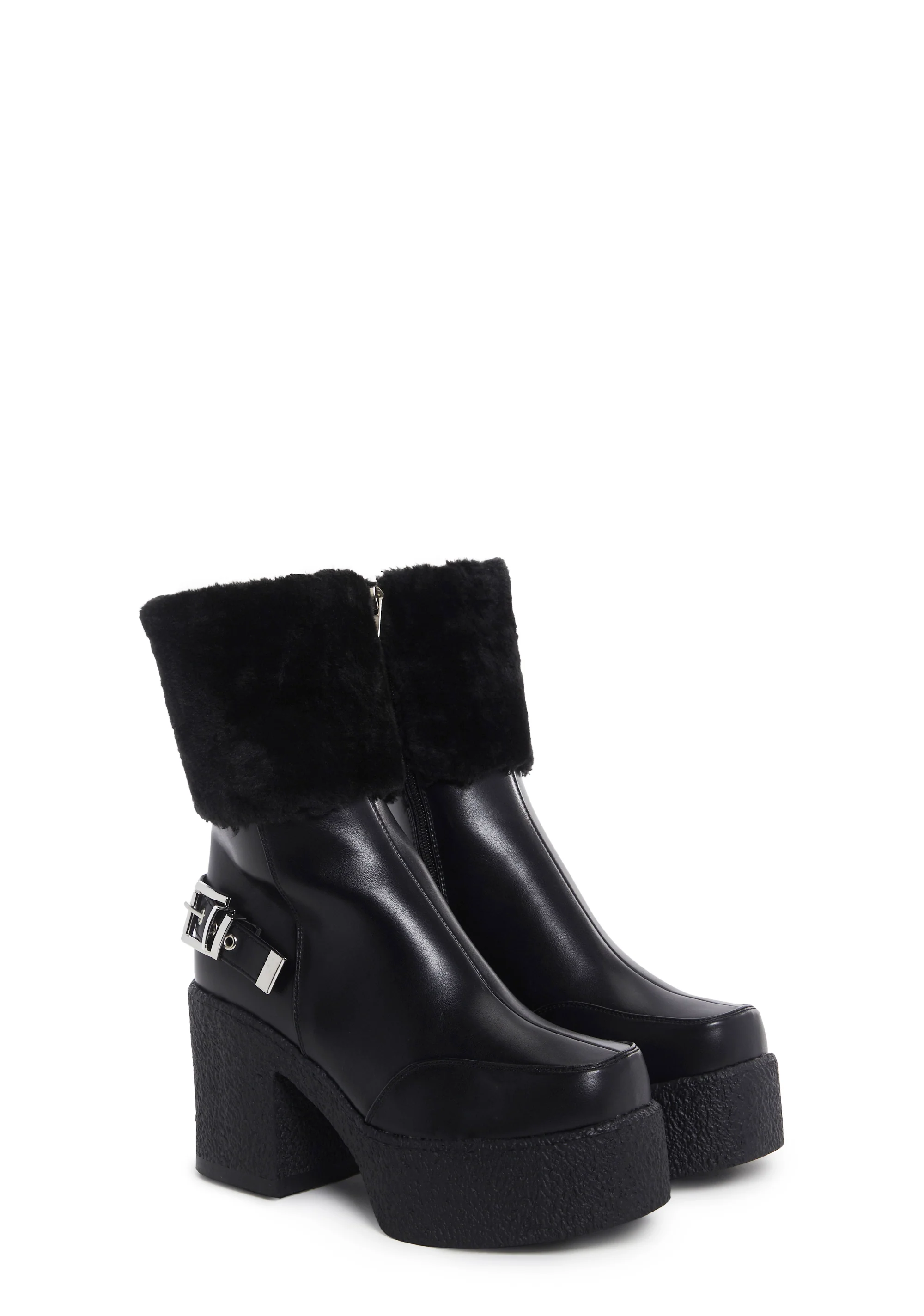 Figure It Out Platform Boots - Image 3