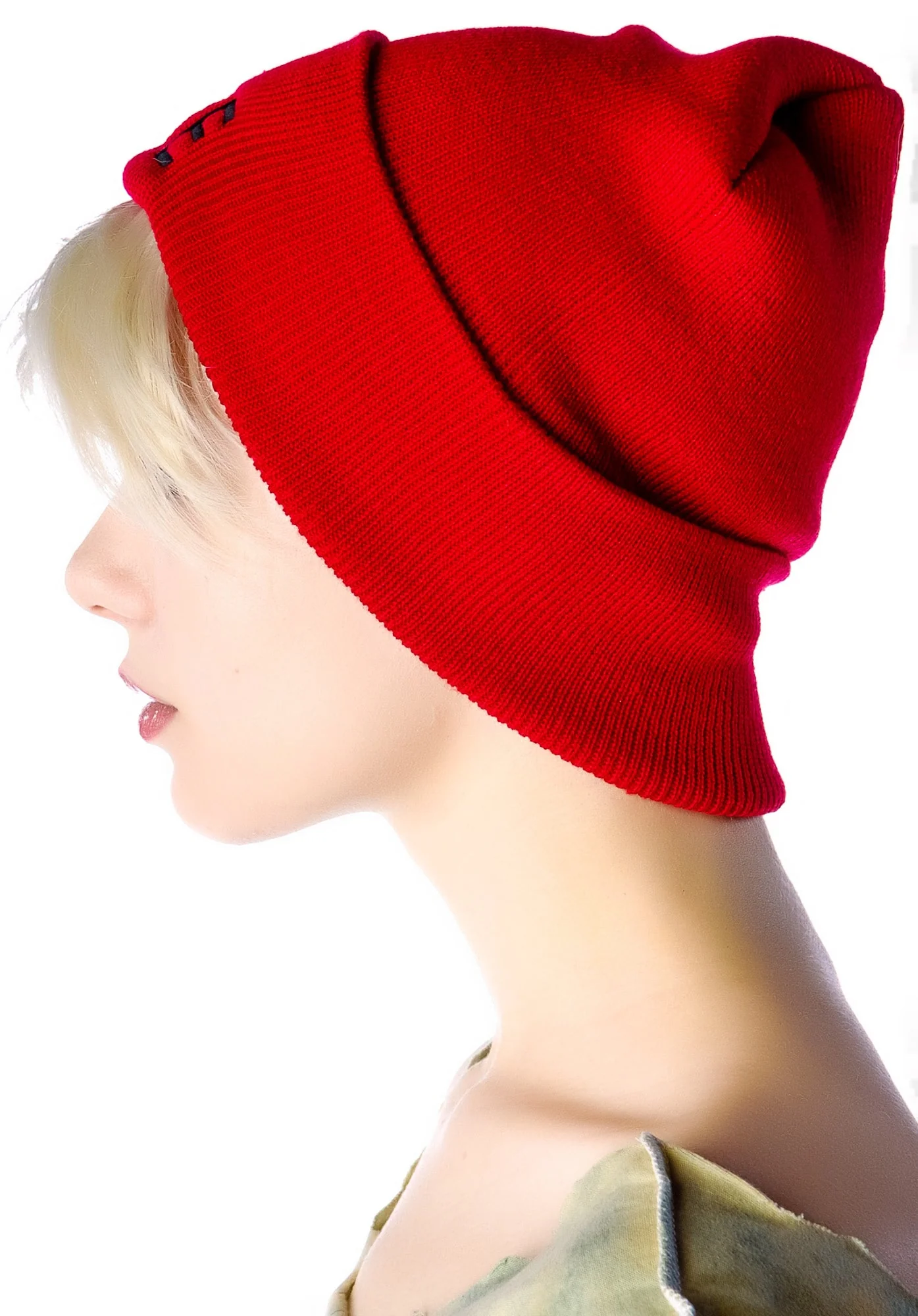 F'in Fake Beanie - Red - Image 4