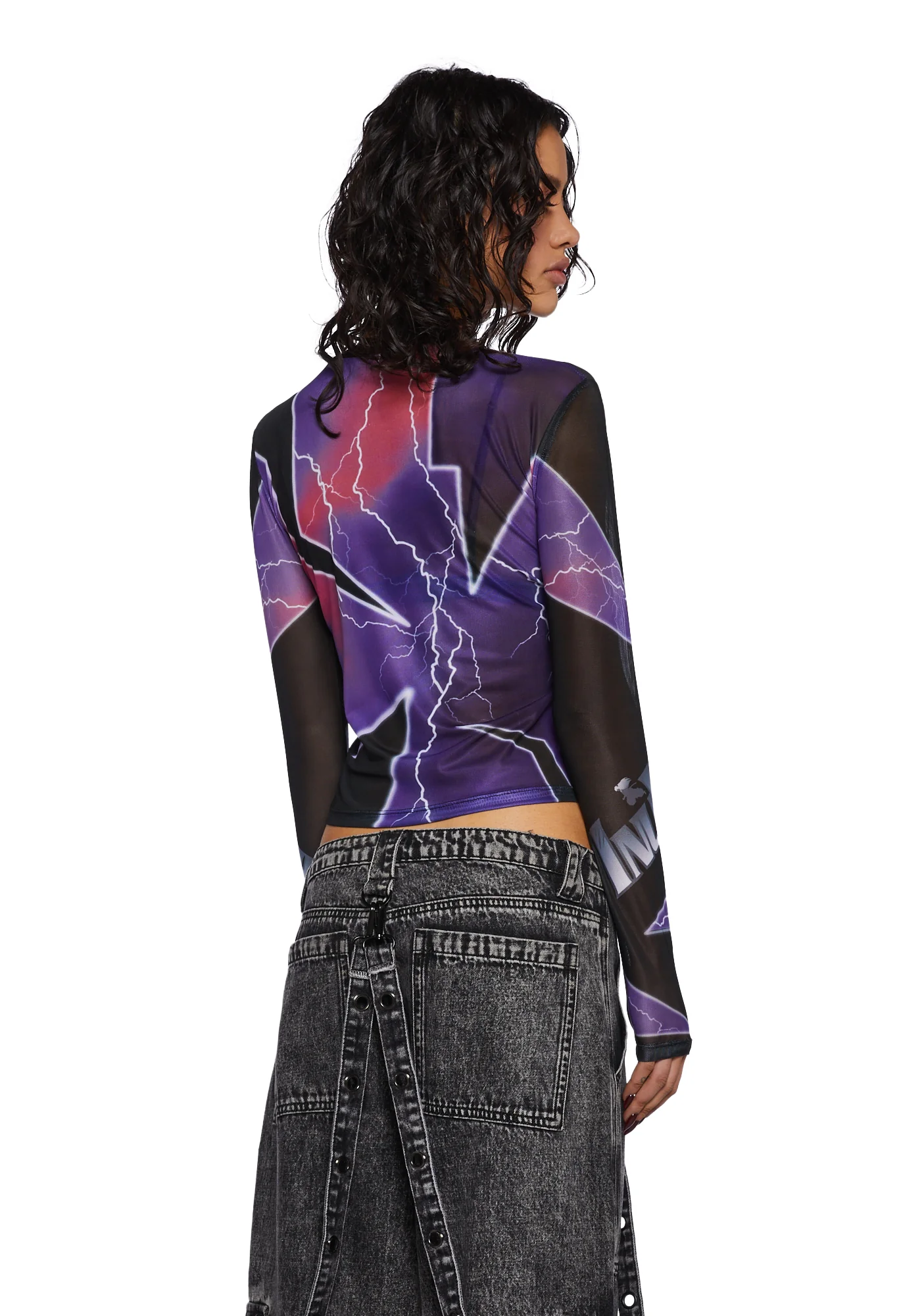 Electric Battle Mesh Top - Image 4