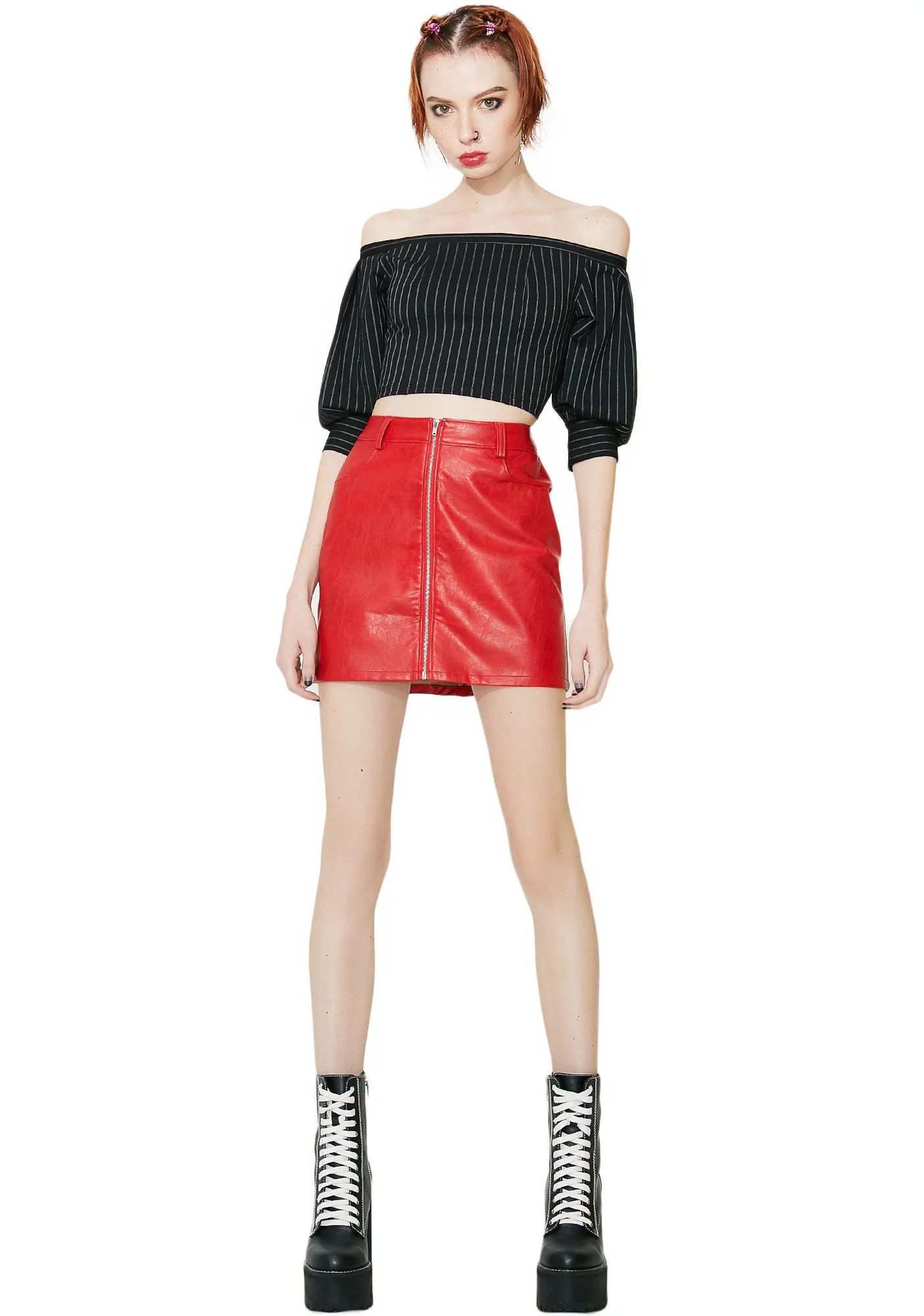 Final Say Zip-Up Skirt - Image 5