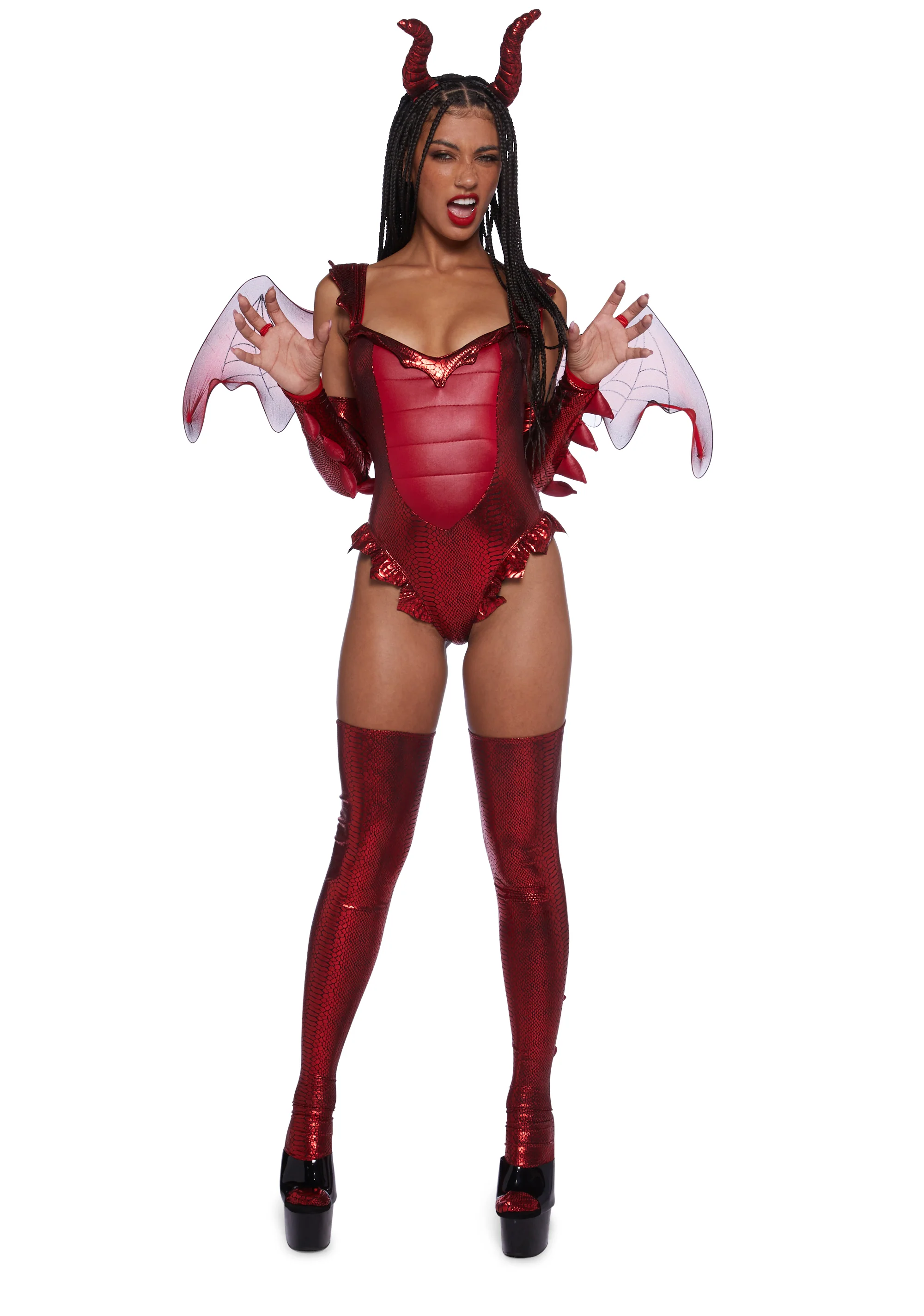 Fire Breathing Beauty Costume Set - Image 2