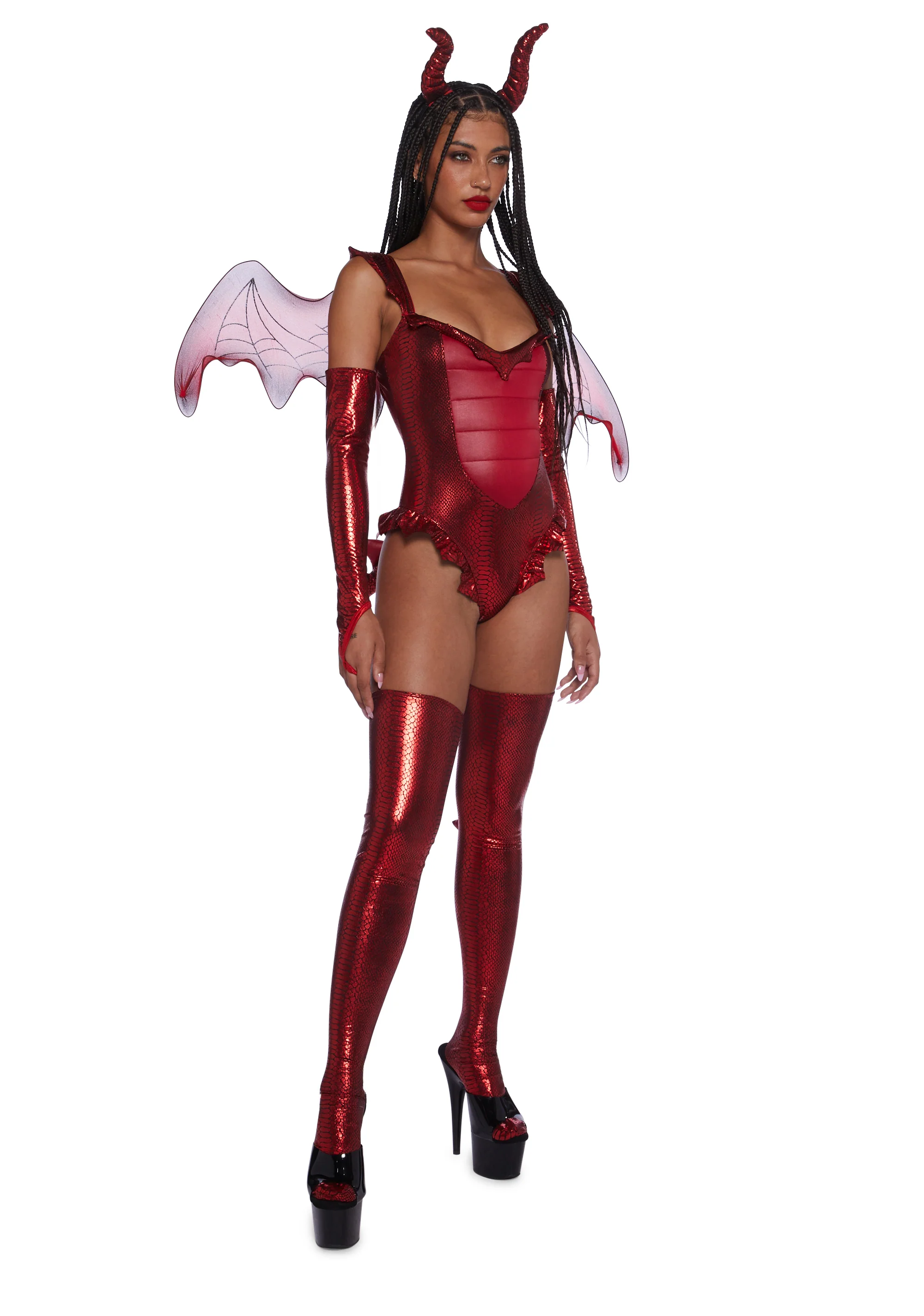 Fire Breathing Beauty Costume Set - Image 6