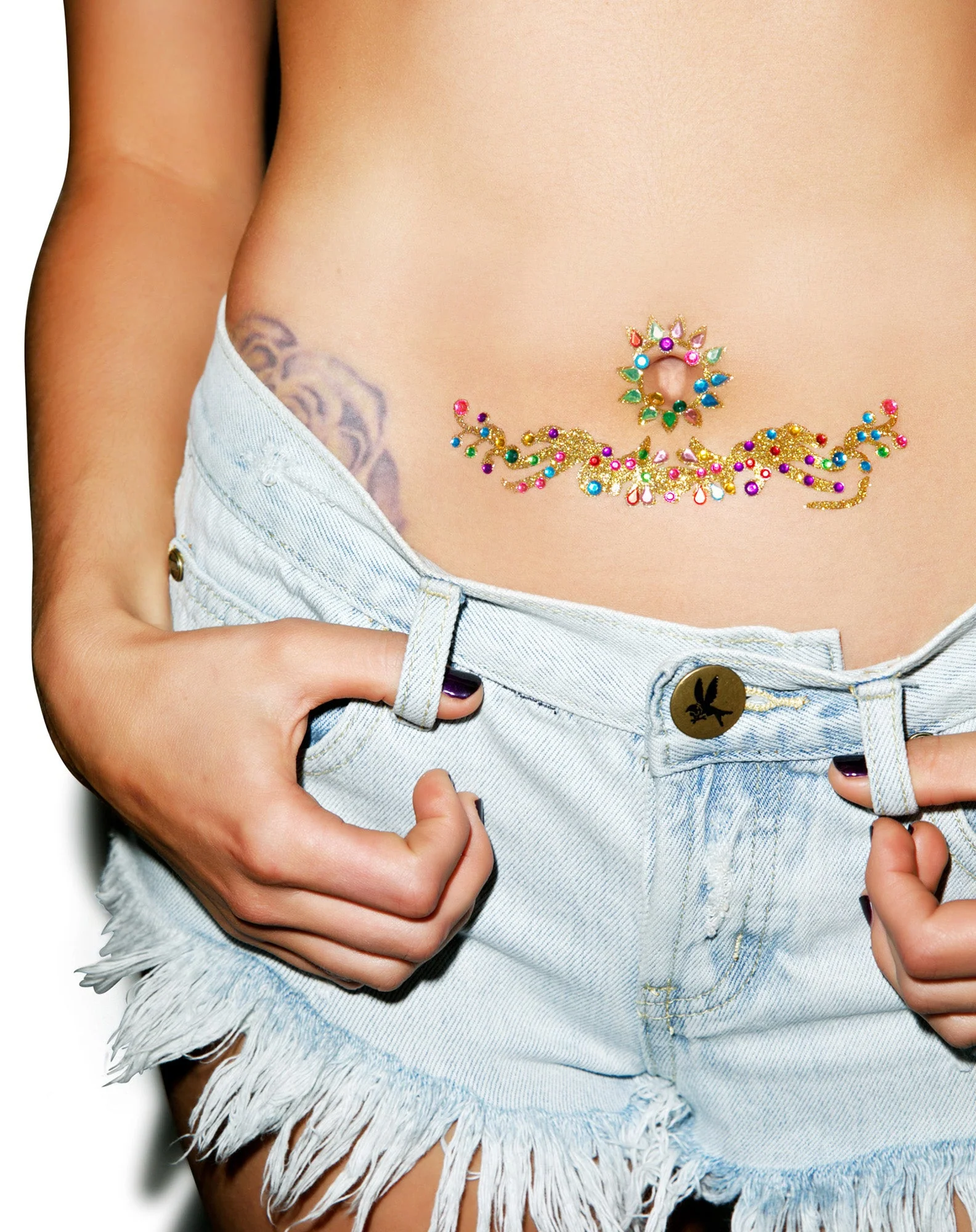 Fire In Ur Belly Body Jewels - Gold - Image 7