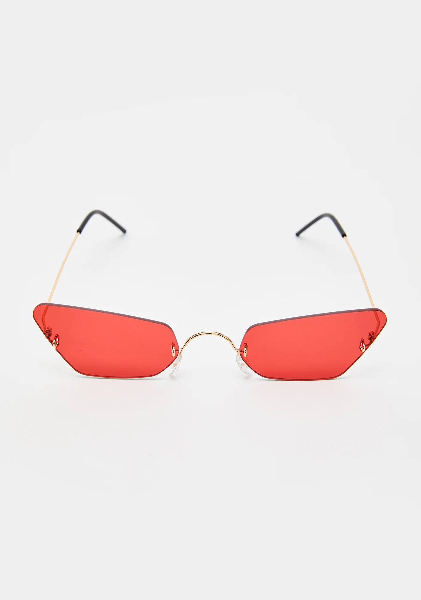 Fire Just Be Honest Clear Sunglasses - Image 2