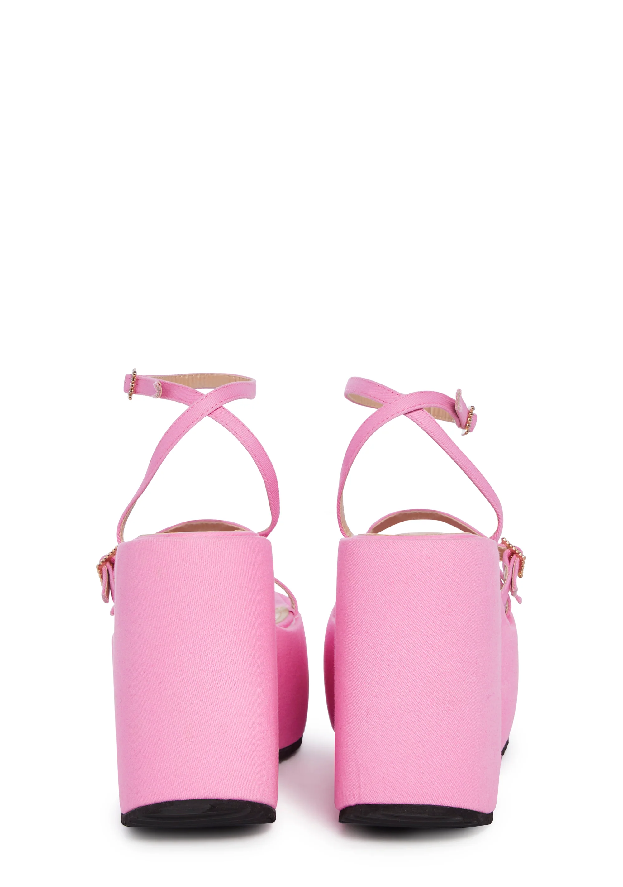 Fismo Platform Sandals - Pink - Image 4