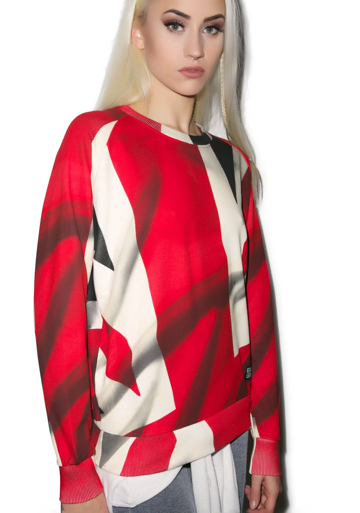 Fix Hate Sweater - Red - Image 10