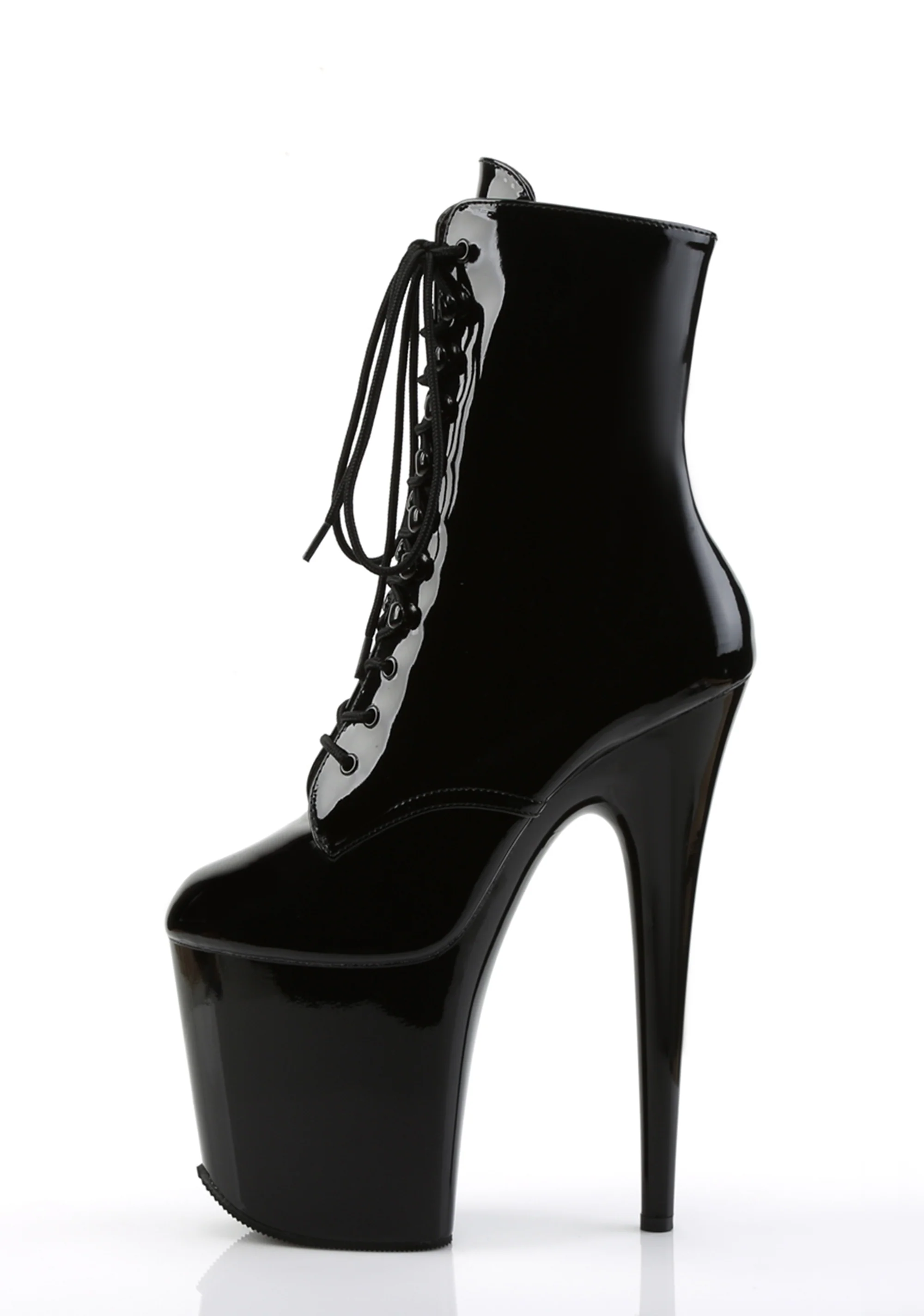 Flamingo-1020 Platform Ankle Boots-Black - Image 2