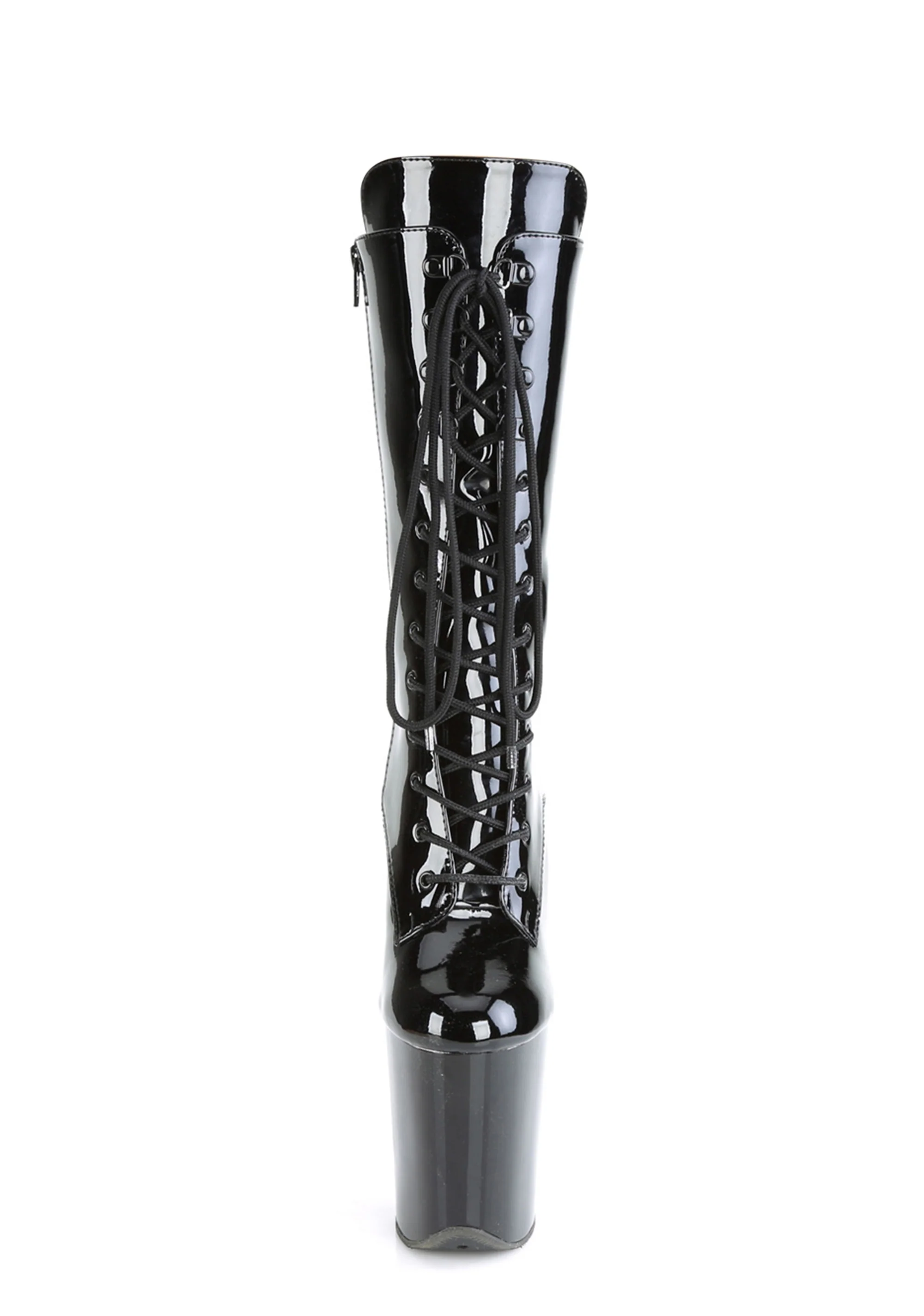 Flamingo-1050 Platform Mid-Calf Boots-Black - Image 2
