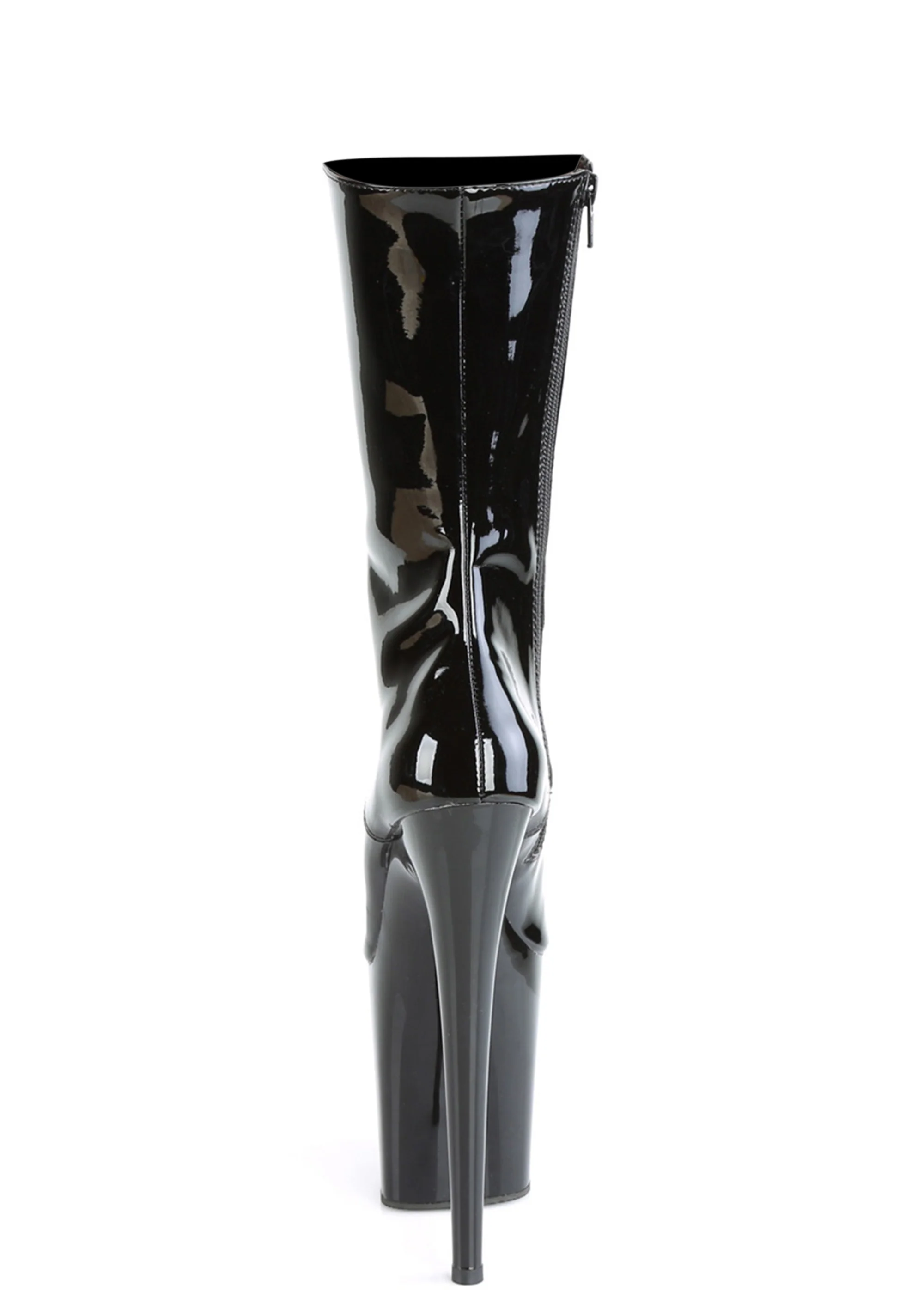 Flamingo-1050 Platform Mid-Calf Boots-Black - Image 5