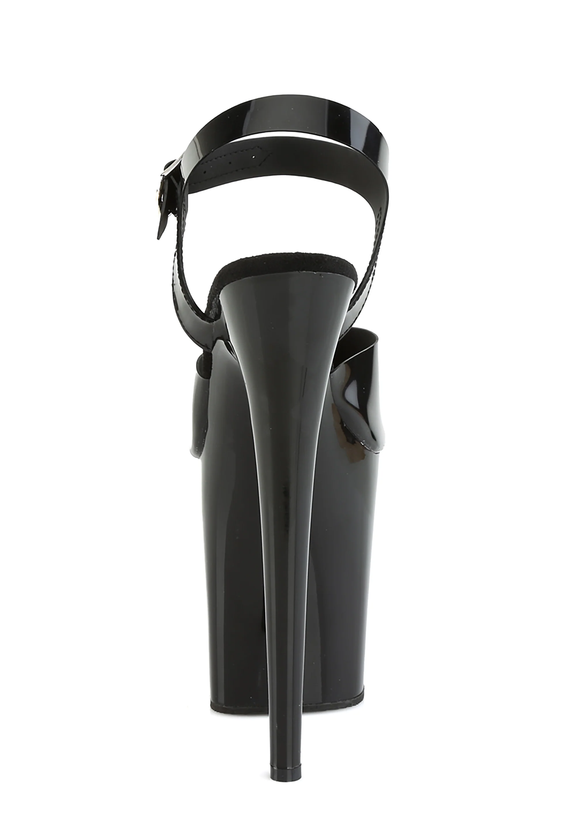 Flamingo-808 Platform Ankle Straps Sandals-Black - Image 3