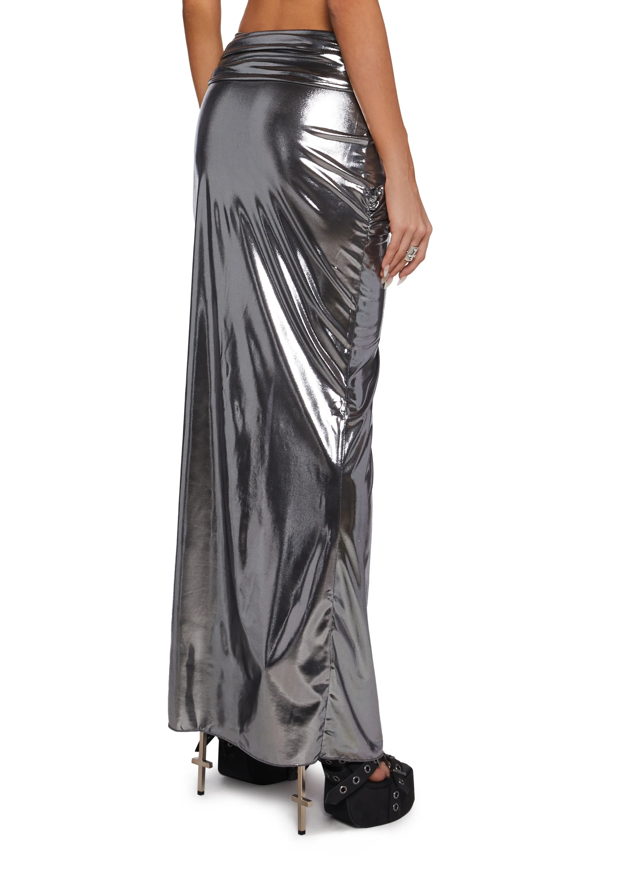 Flashy Event Maxi Skirt - Image 4