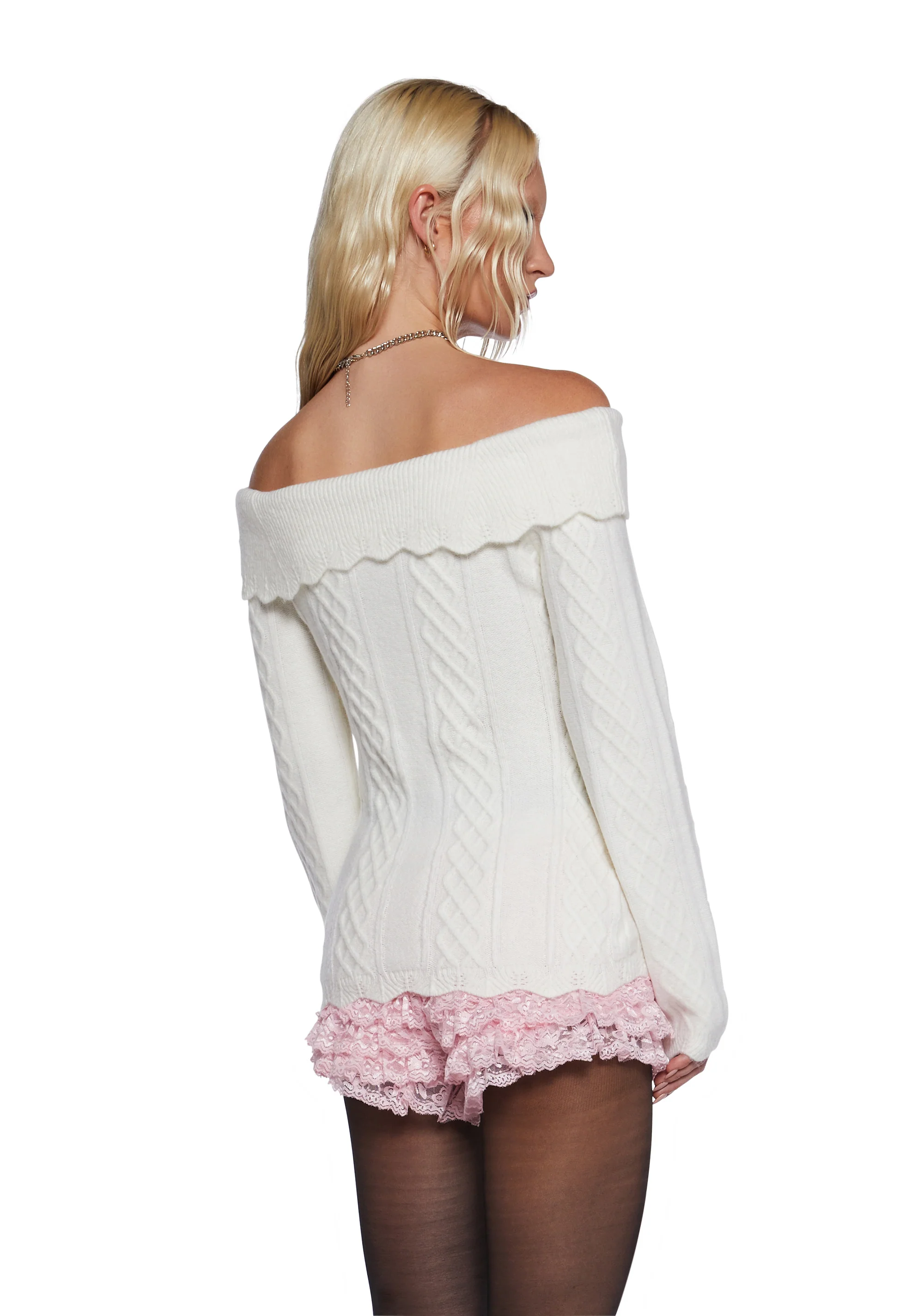 Flattery Will Do Sweater Top - Image 4