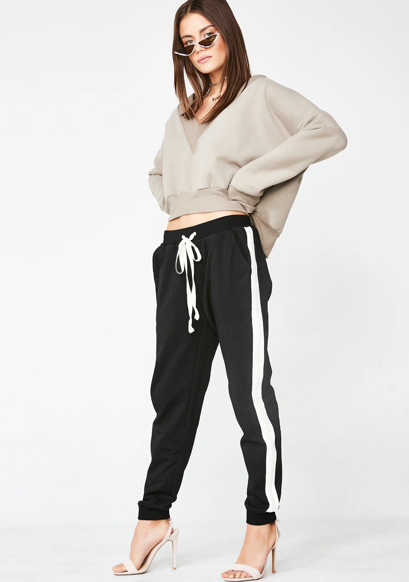 Flexin Zone Striped Joggers - Image 2