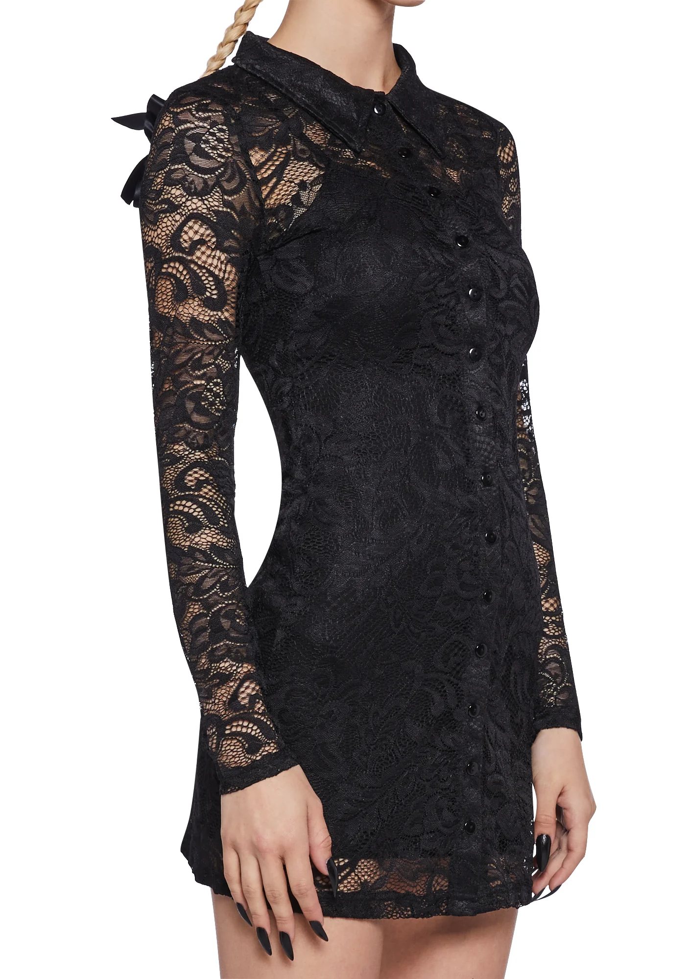 Flickering Visions Mini Dress - Image 5