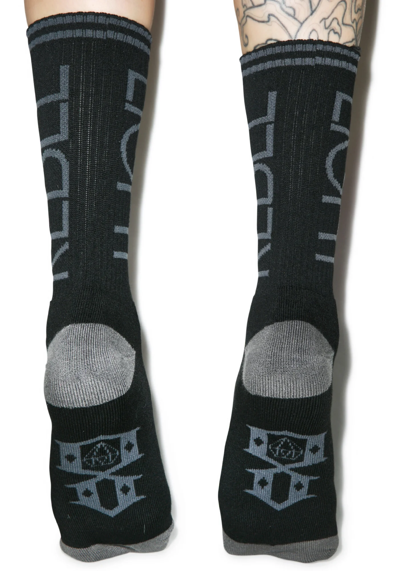 Flip Black/Grey Socks - Image 2