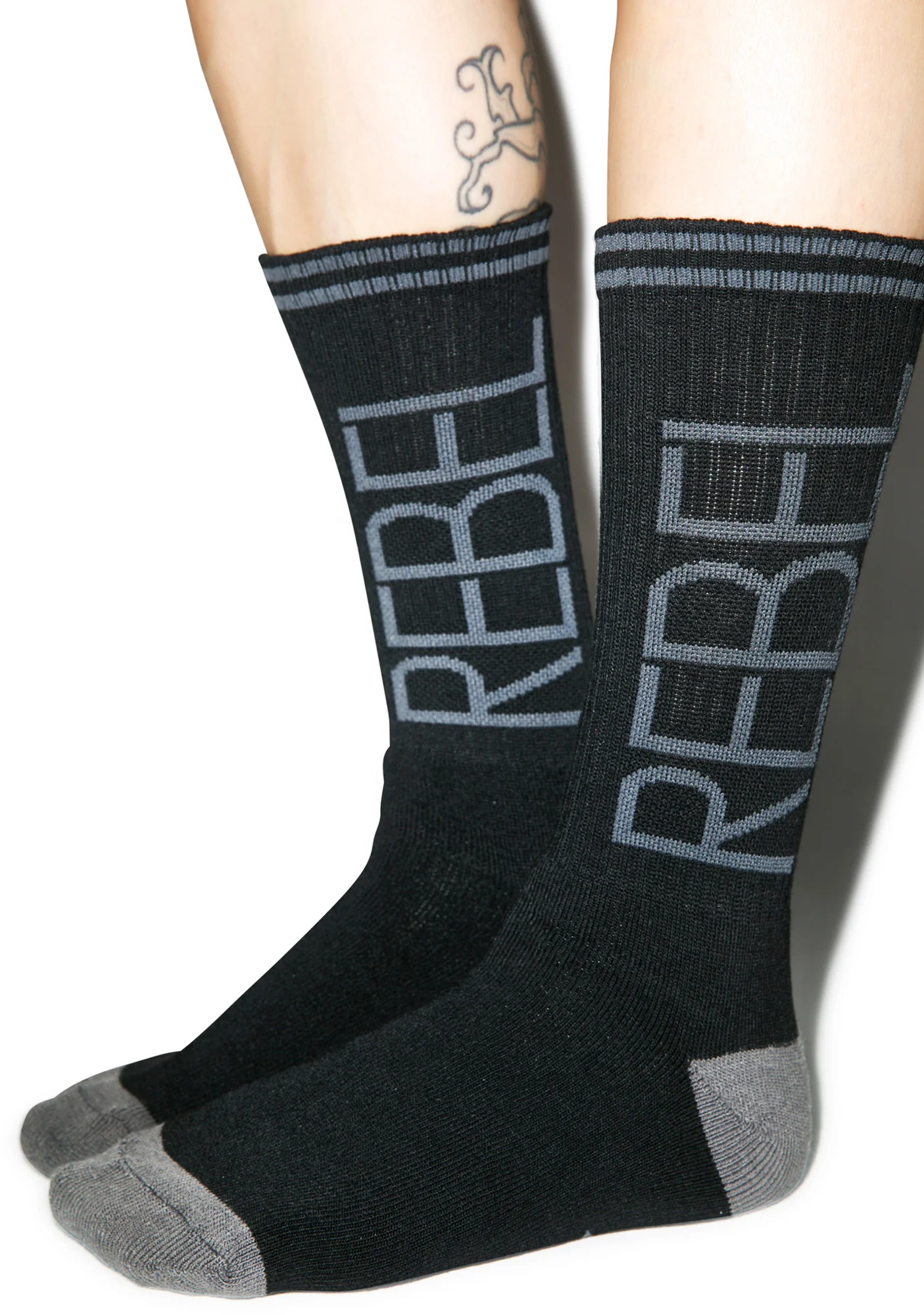 Flip Black/Grey Socks - Image 3