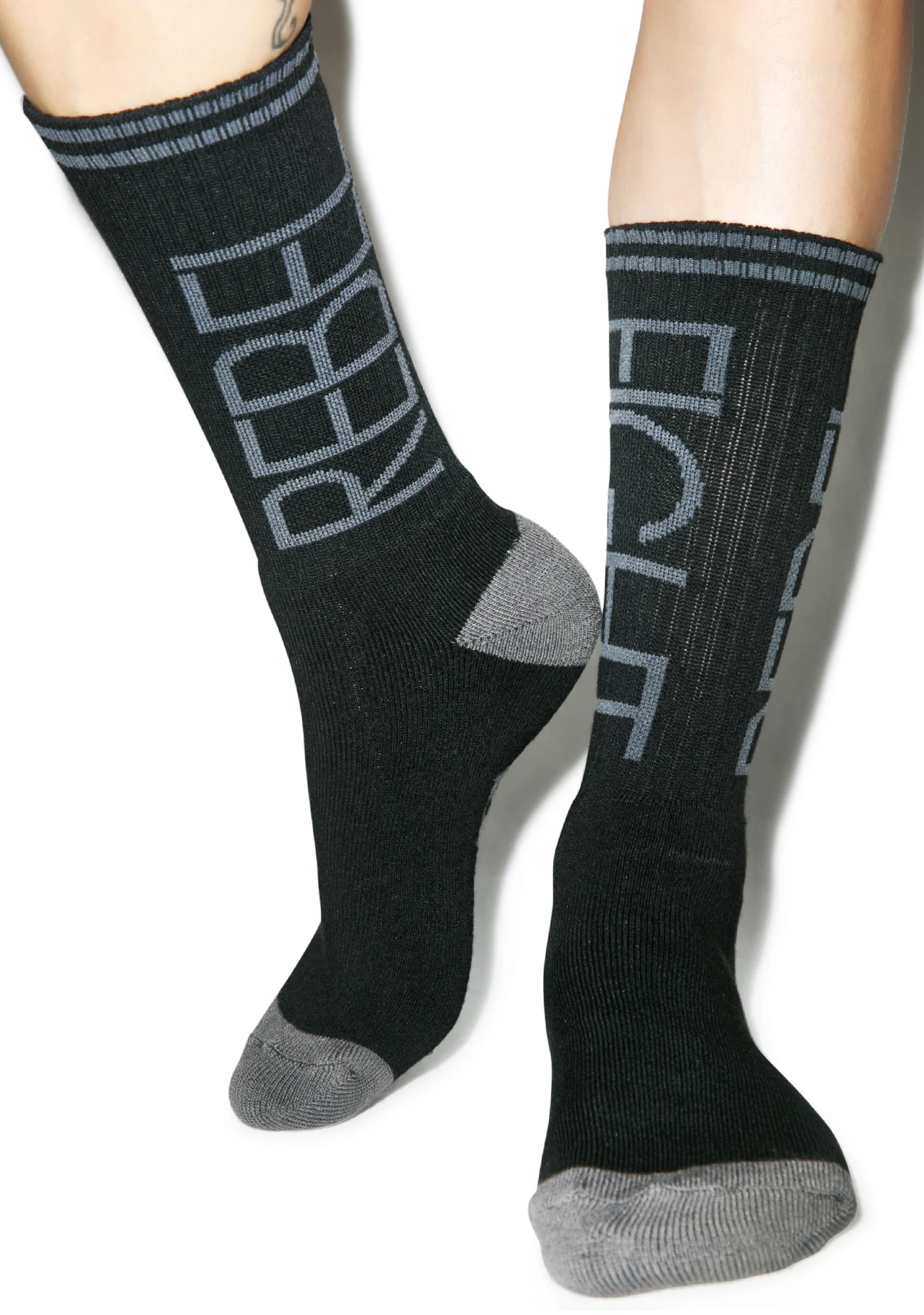 Flip Black/Grey Socks - Image 4
