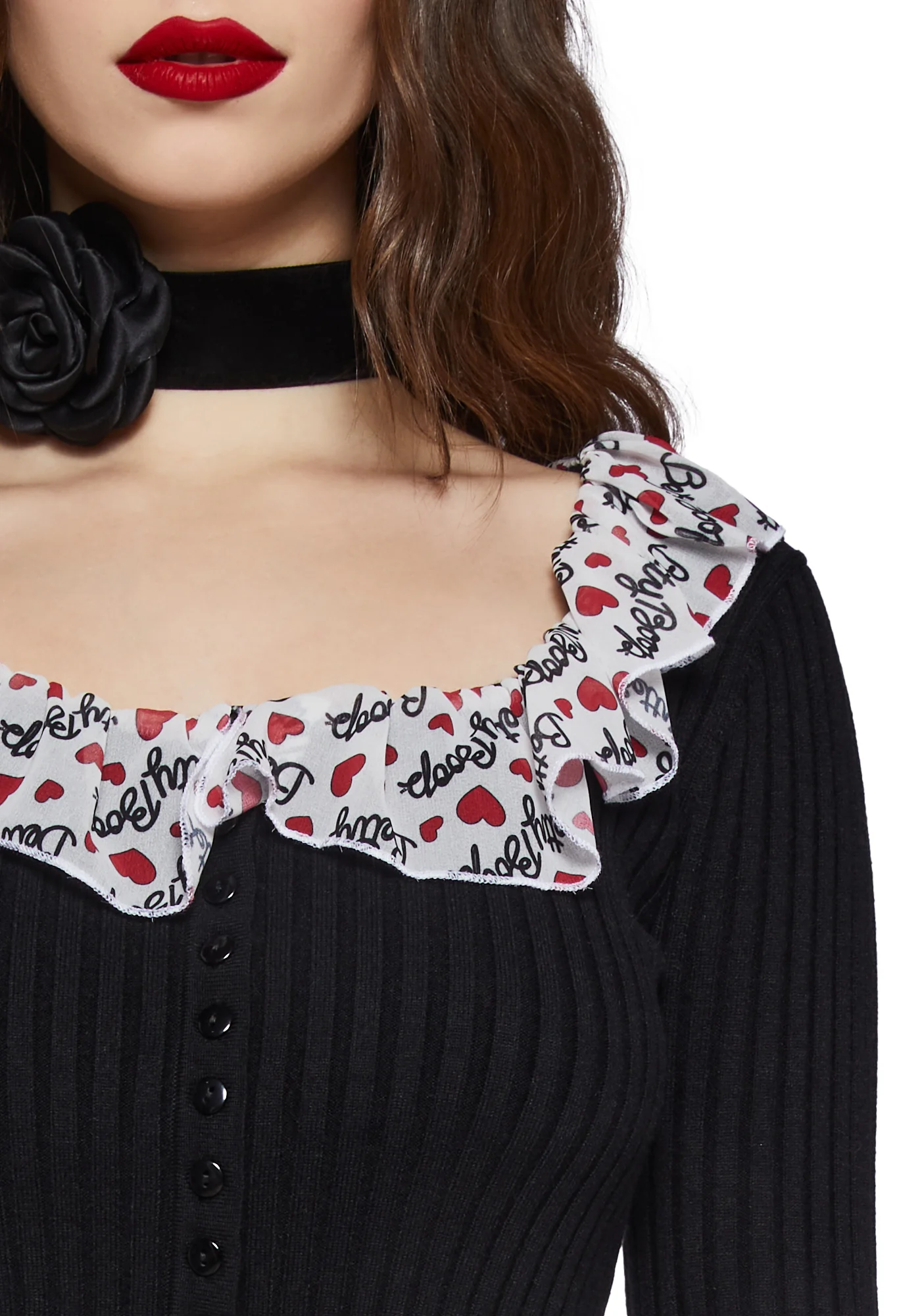 Flirty Frills Knit Cardigan - Image 5