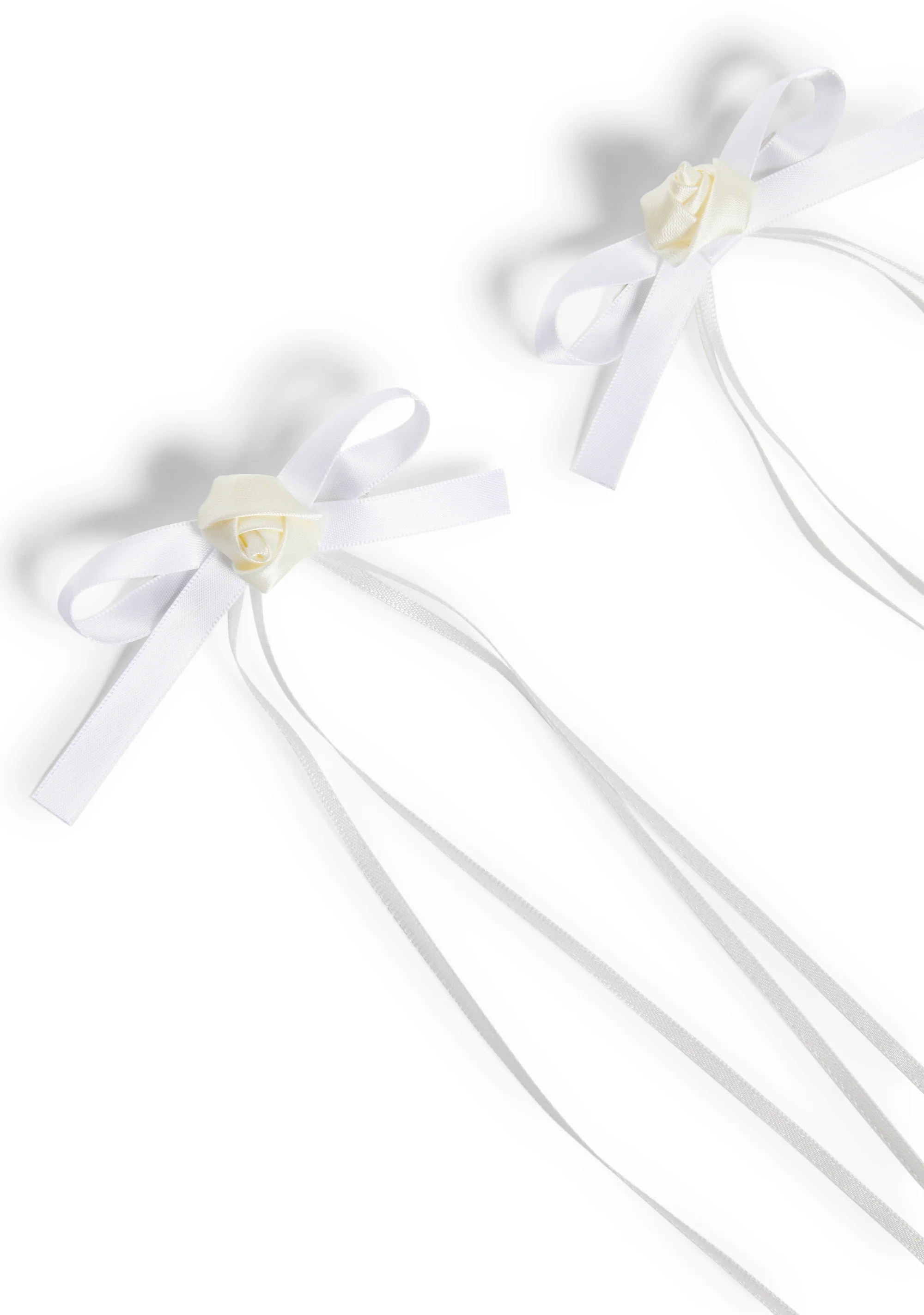 Flirty Touch Bow Hair Clips - Image 5