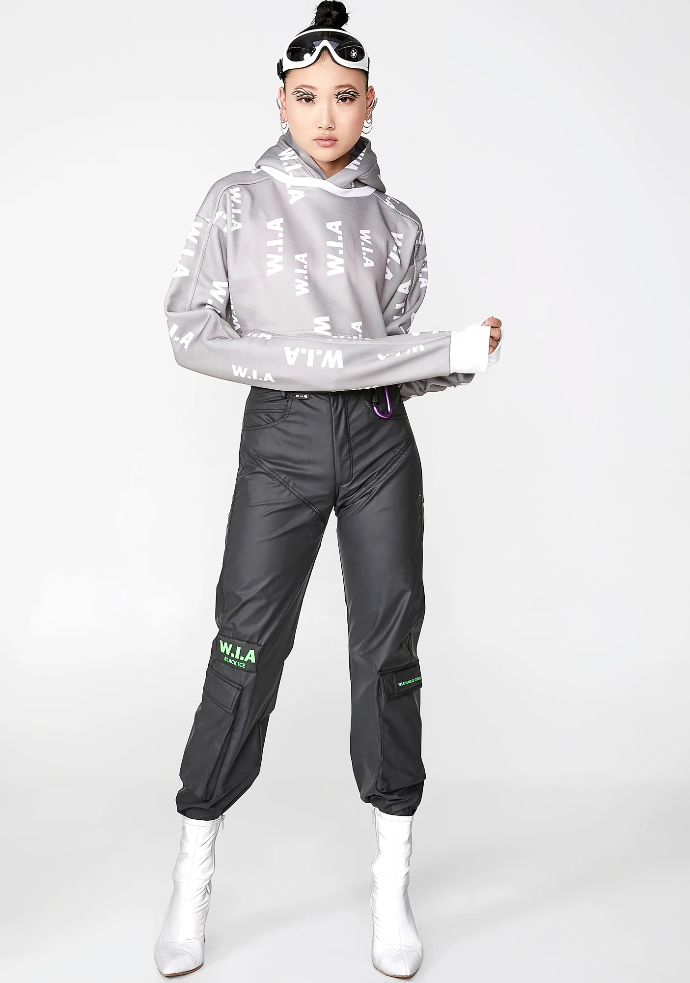 Flood Crop Hoodie - Image 3
