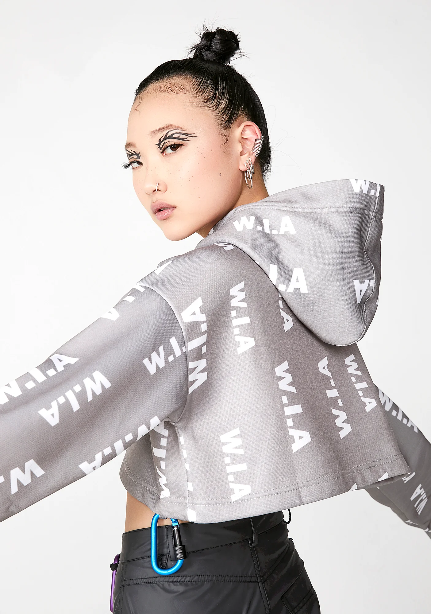 Flood Crop Hoodie - Image 4