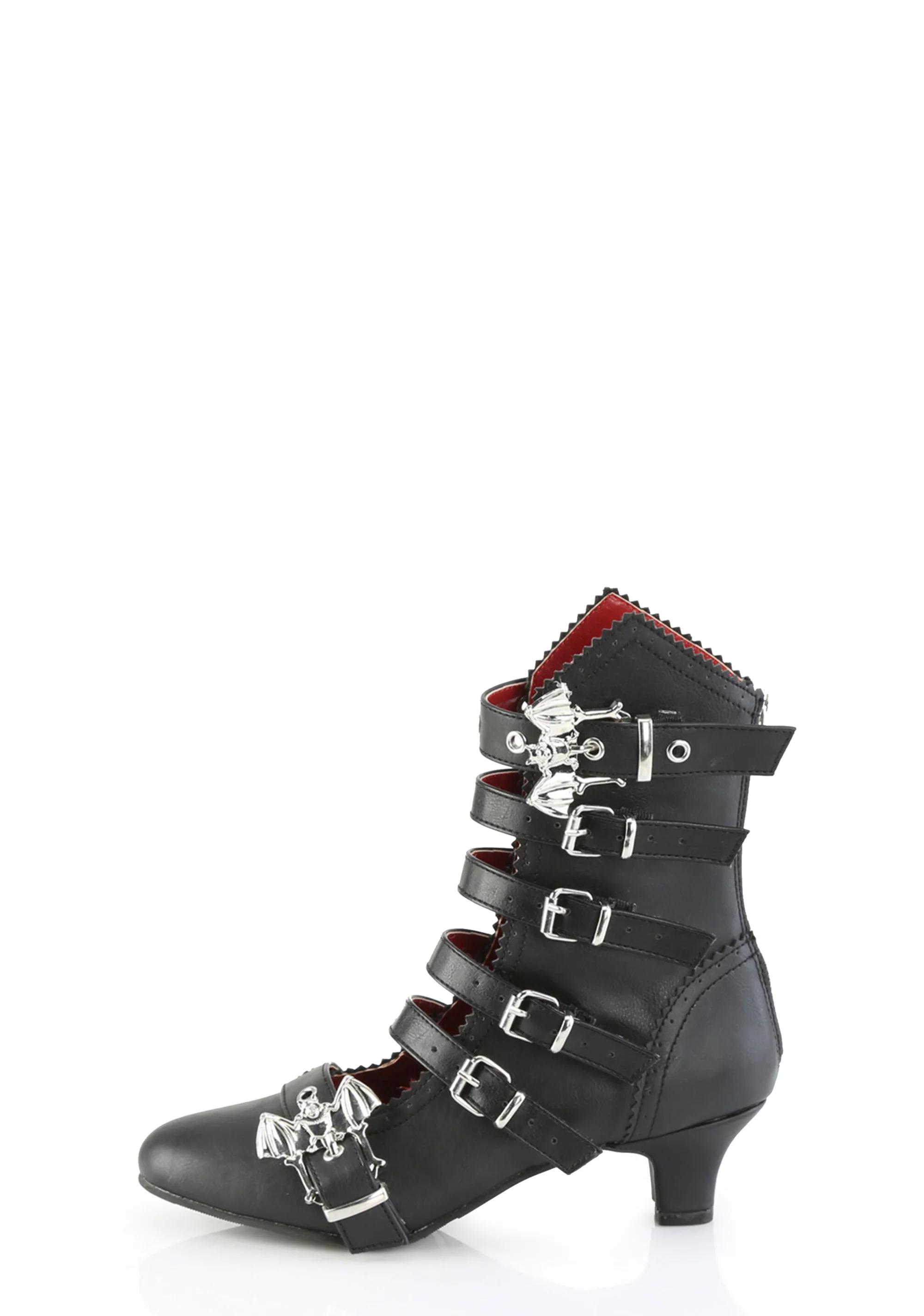 Flora-1035 Platform Mary Jane Pumps-Black - Image 2