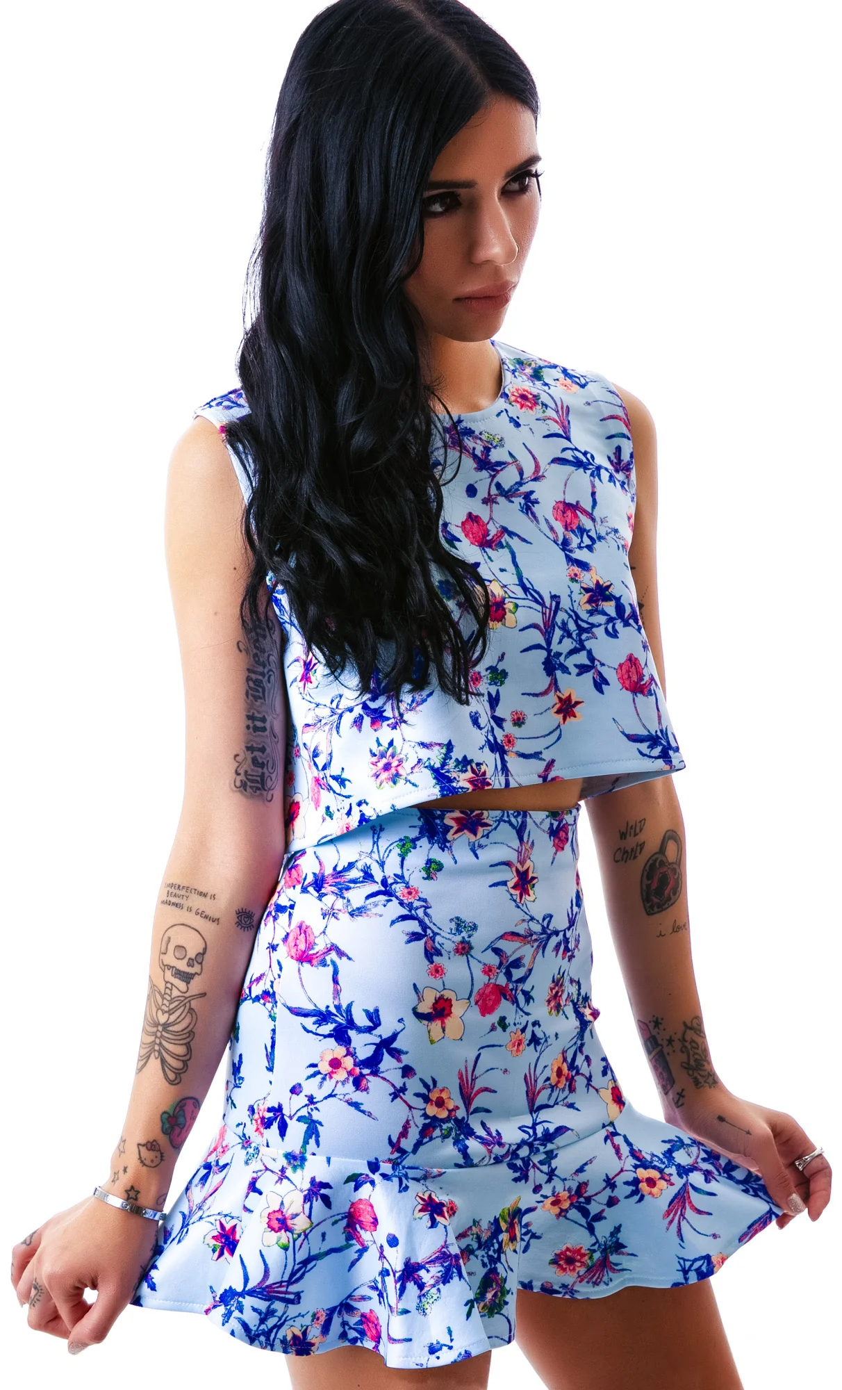 Flora Peplum Talk Skirt - Image 10