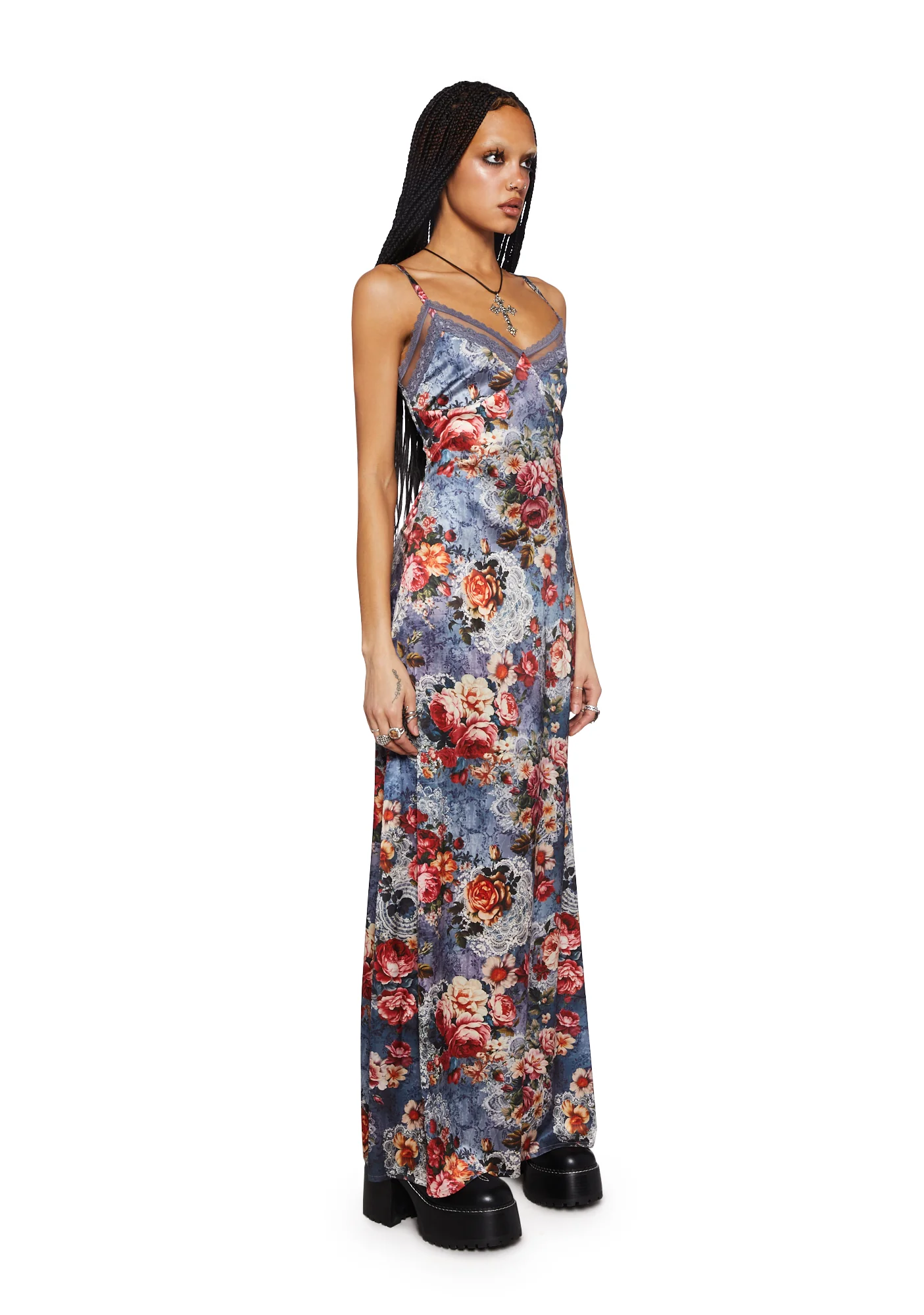 Balcony Serenade Maxi Dress - Image 3