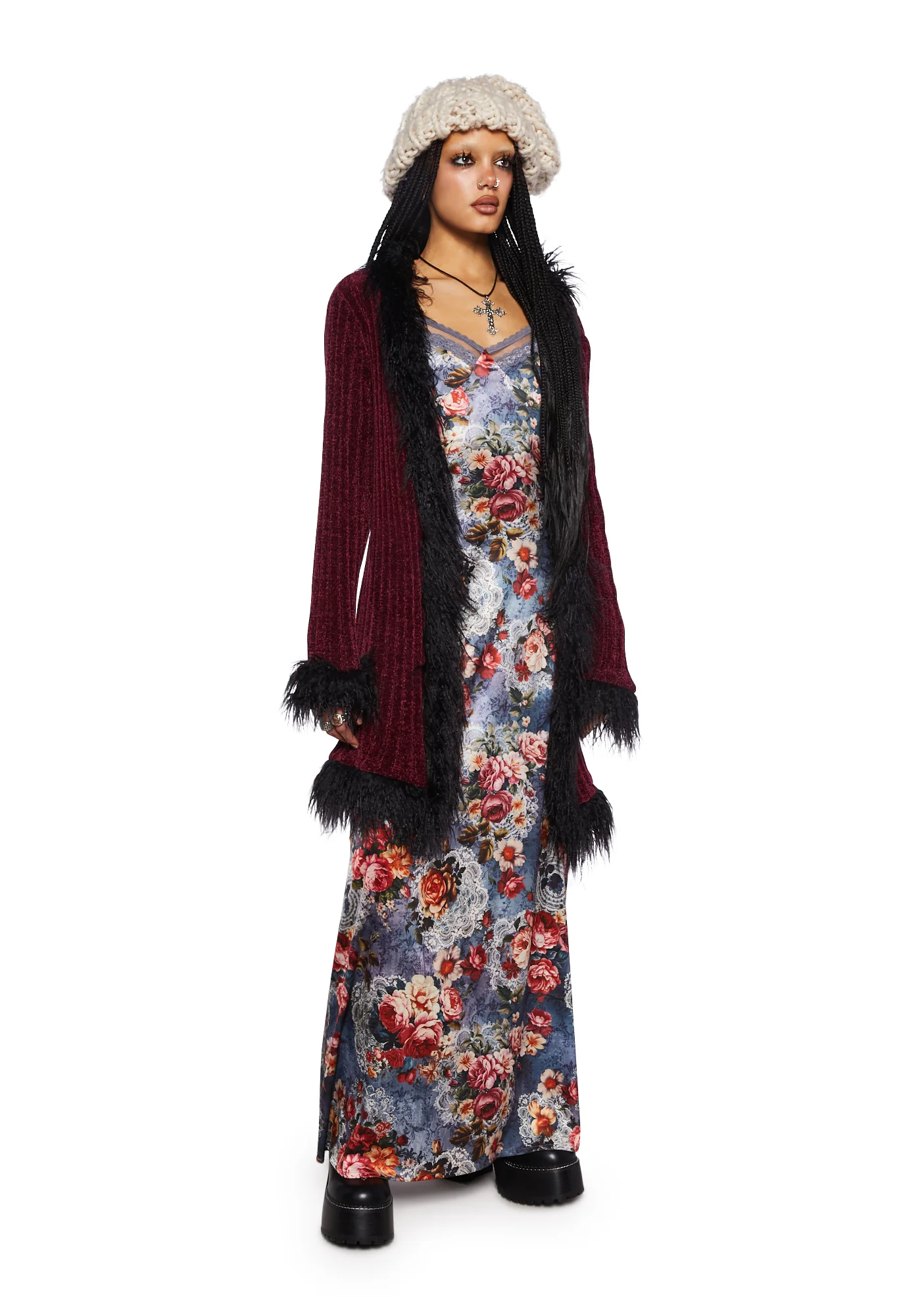Balcony Serenade Maxi Dress - Image 5