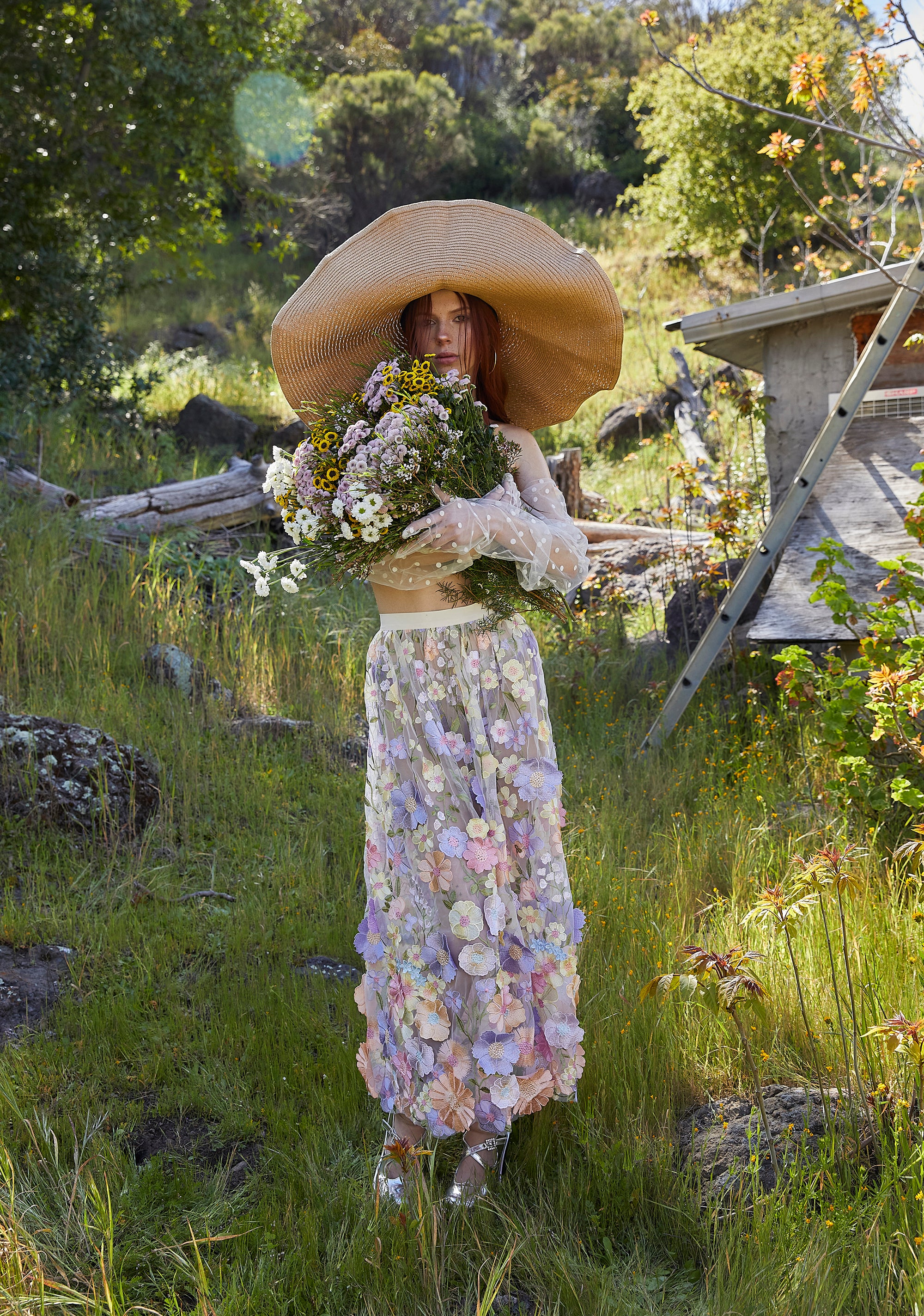 Floral Dreams Maxi Skirt - Image 6