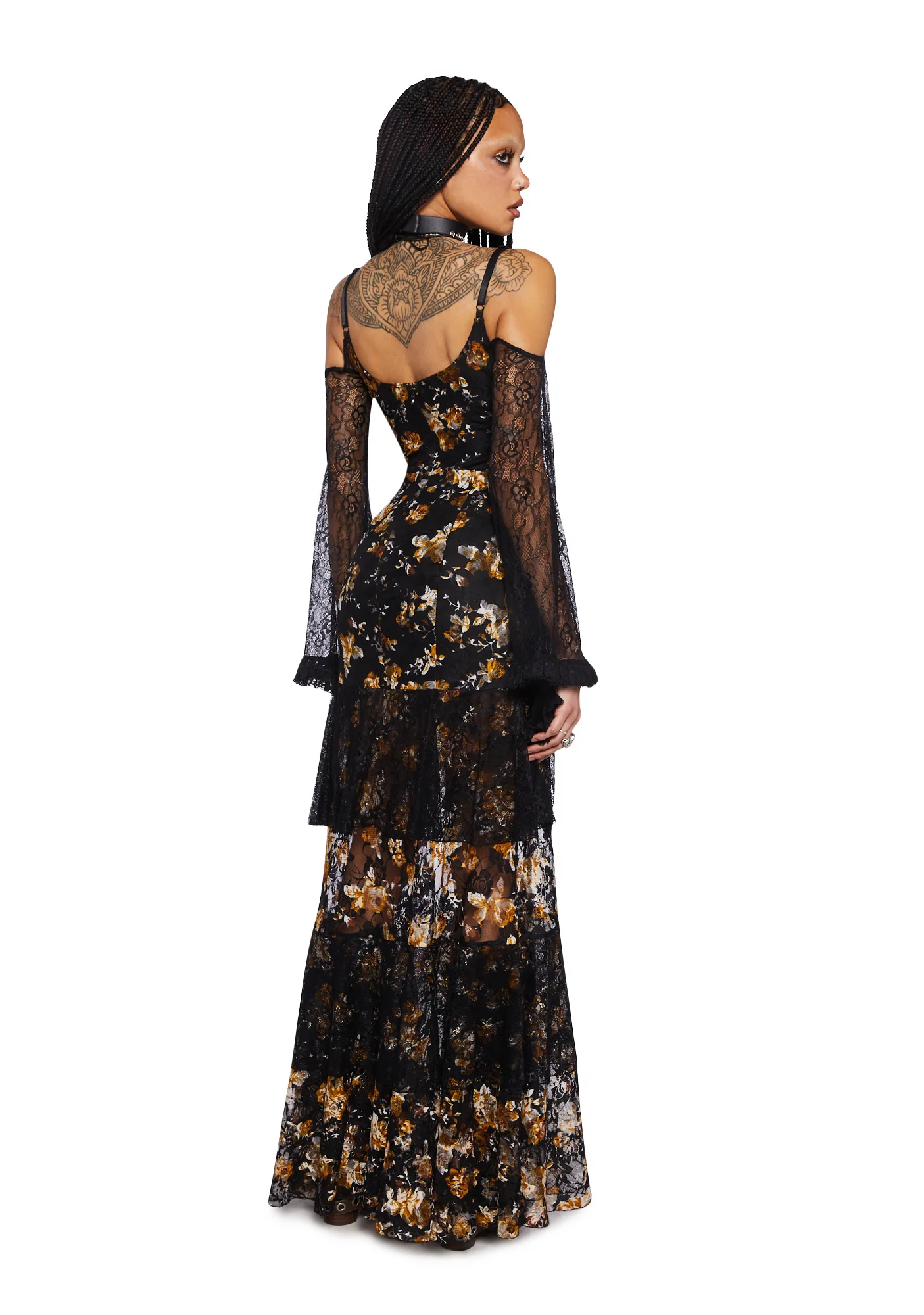 Rosebud Rivera Maxi Dress- Black - Image 2