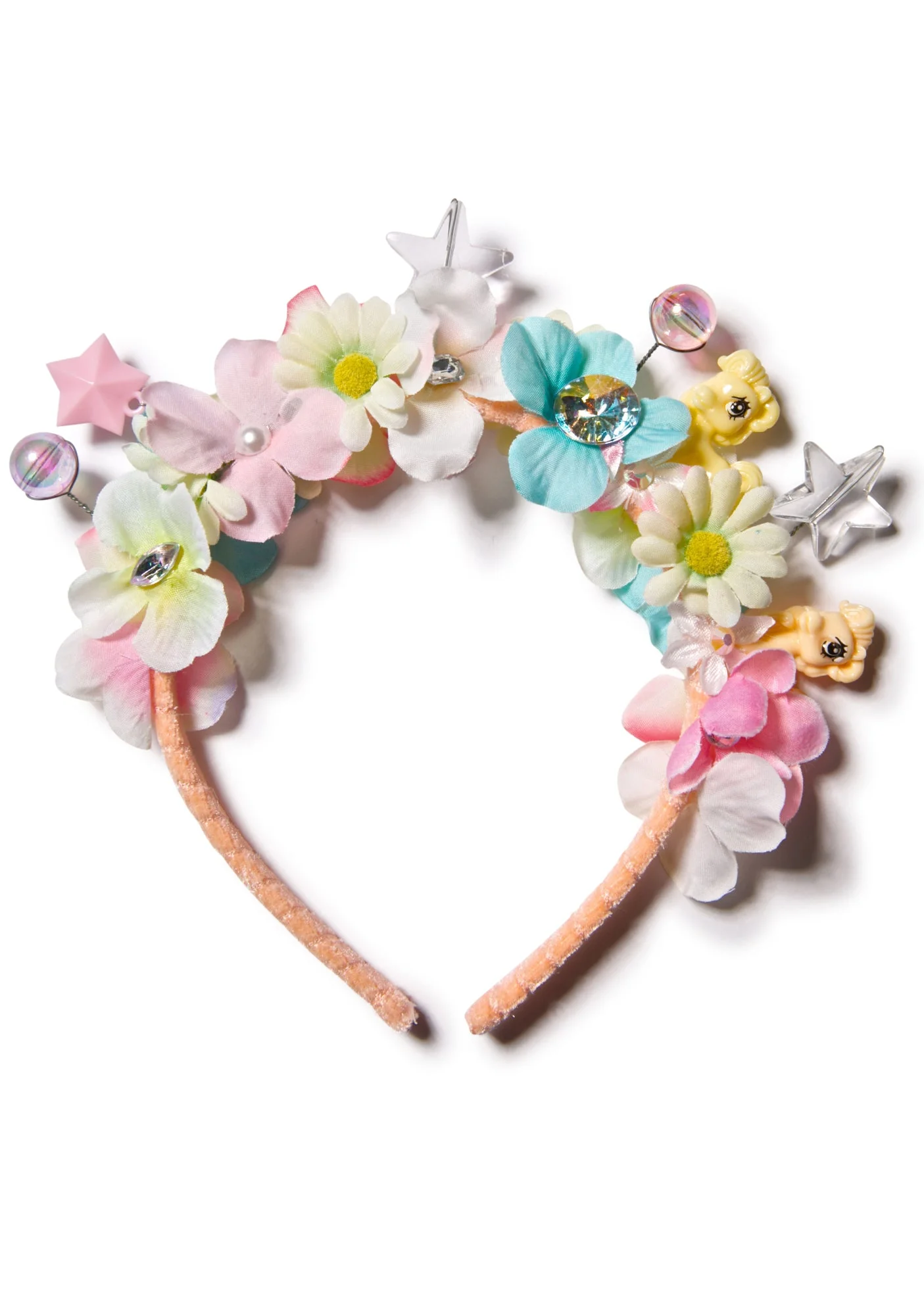 Flower Bomb Headband - Purple - Image 13