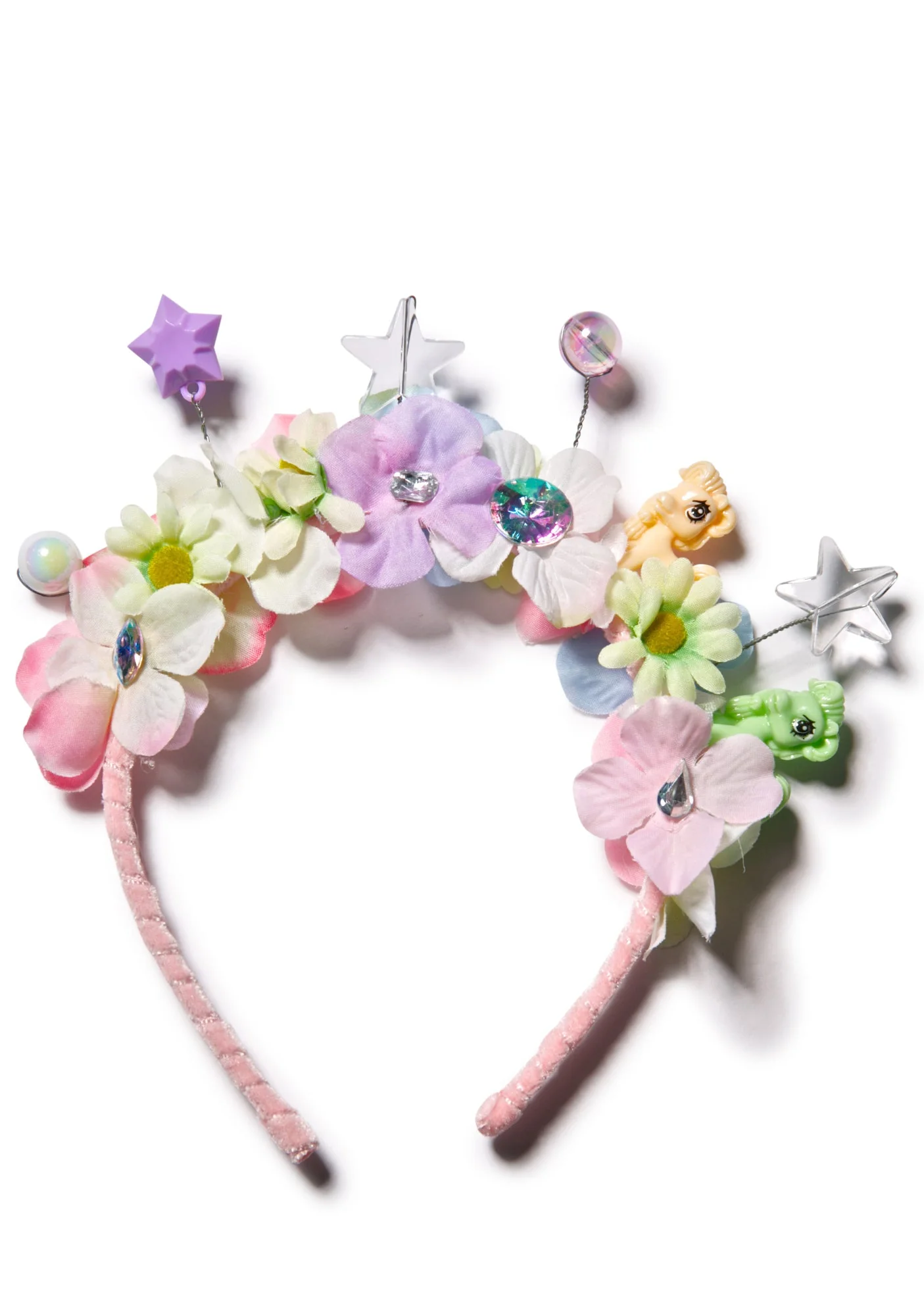 Flower Bomb Headband - Yellow - Image 2