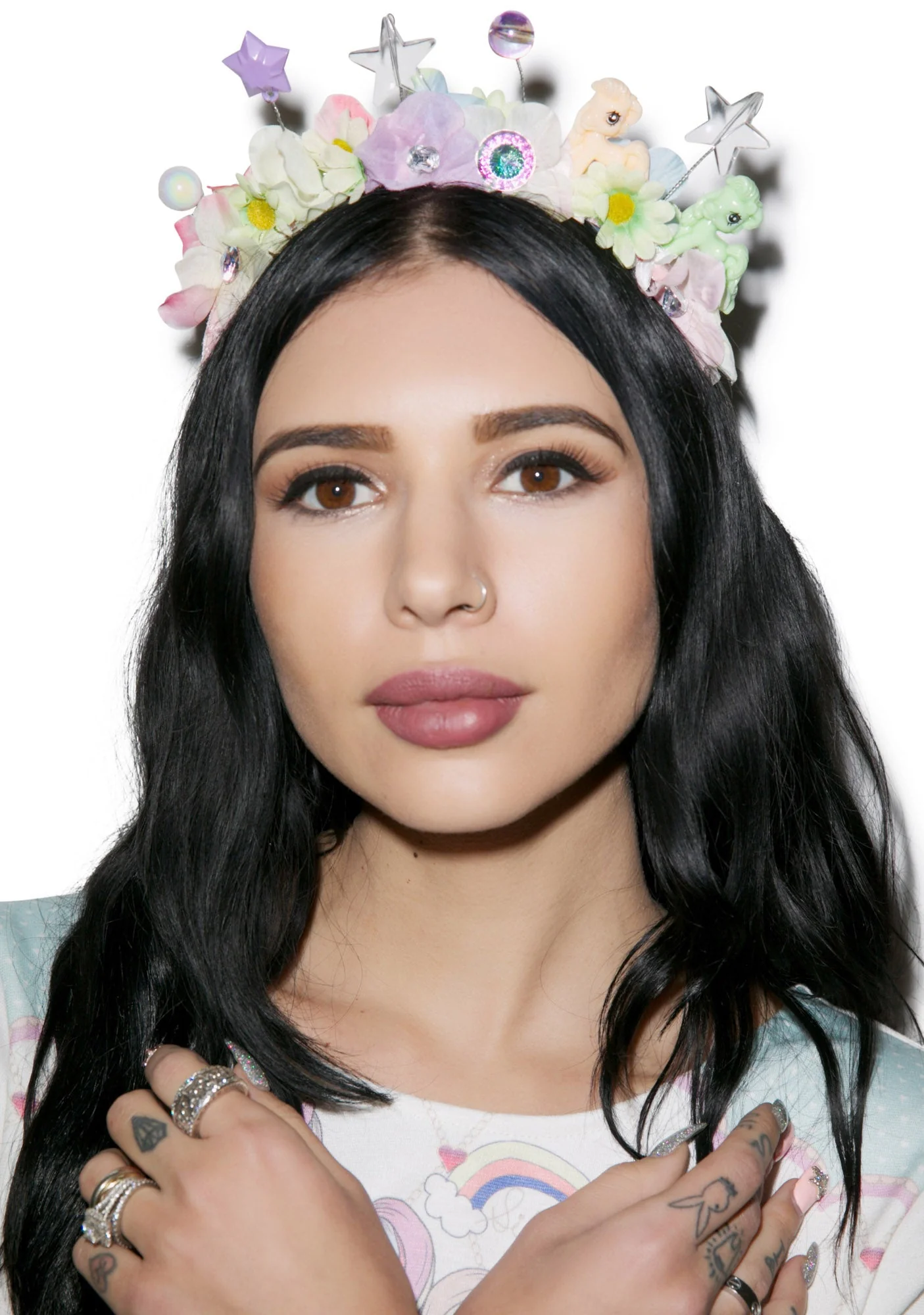 Flower Bomb Headband - Orange - Image 4