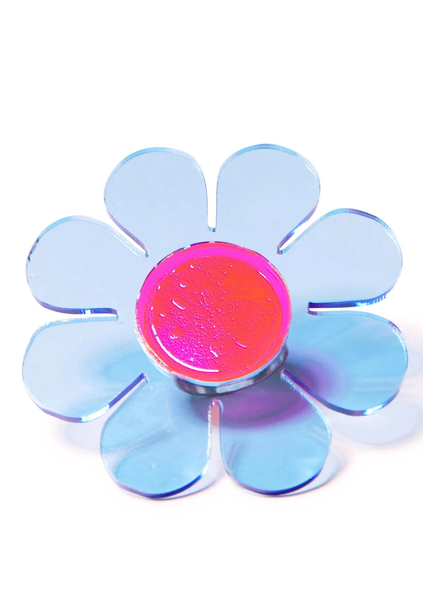 Flower Power Ring - Dark Pink - Image 9