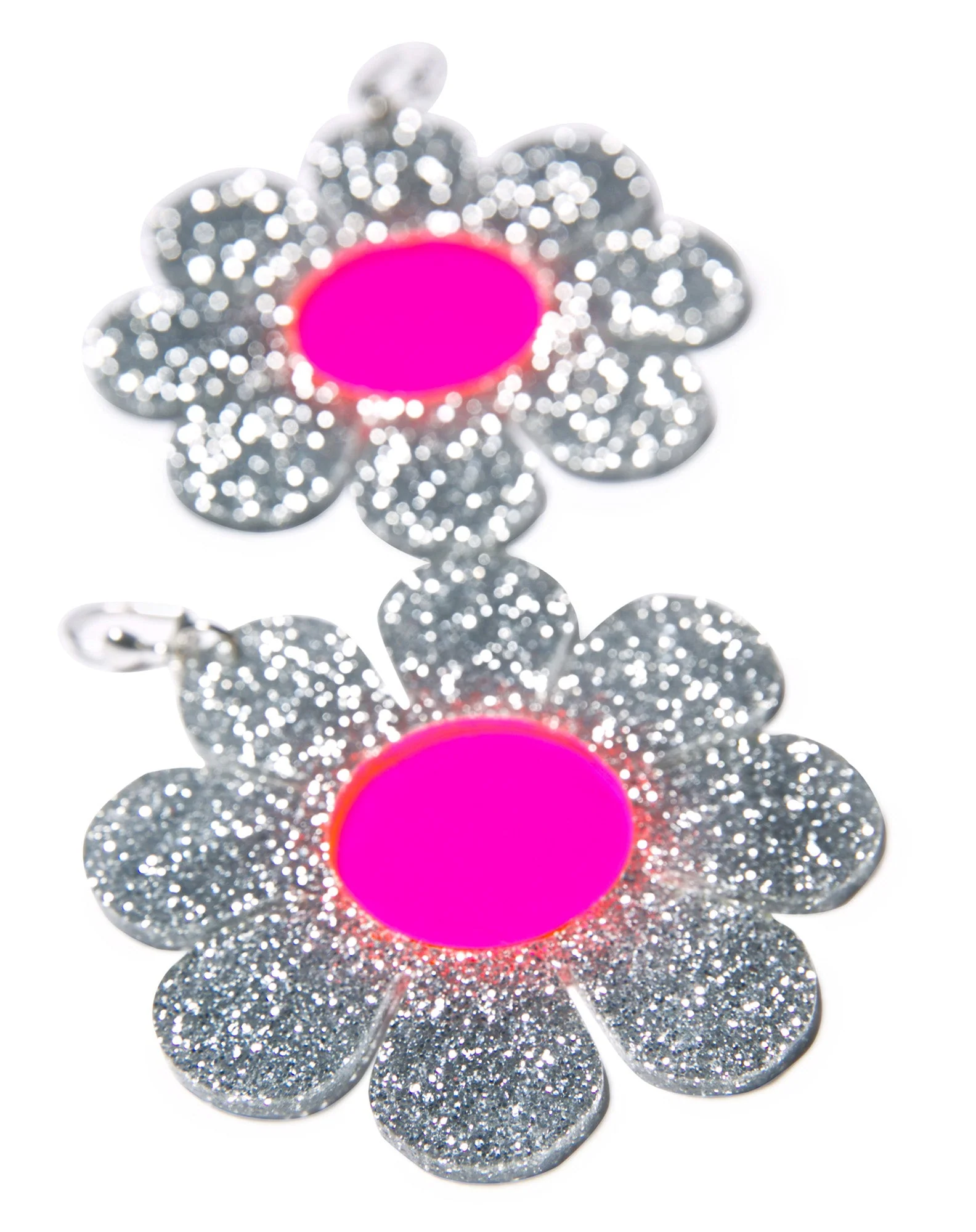 Flower Powerz Earrings - Light Green - Image 14