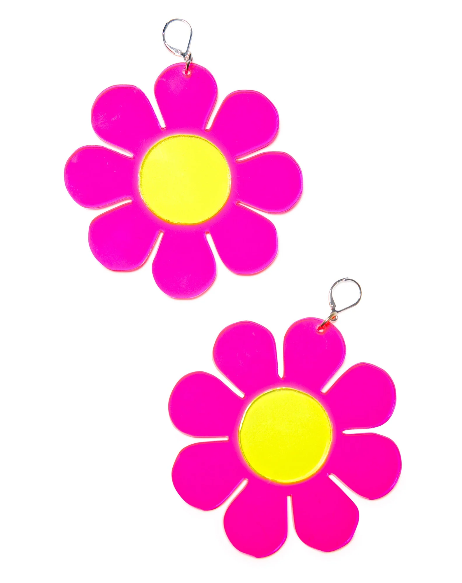 Flower Powerz Earrings - Light Green - Image 8