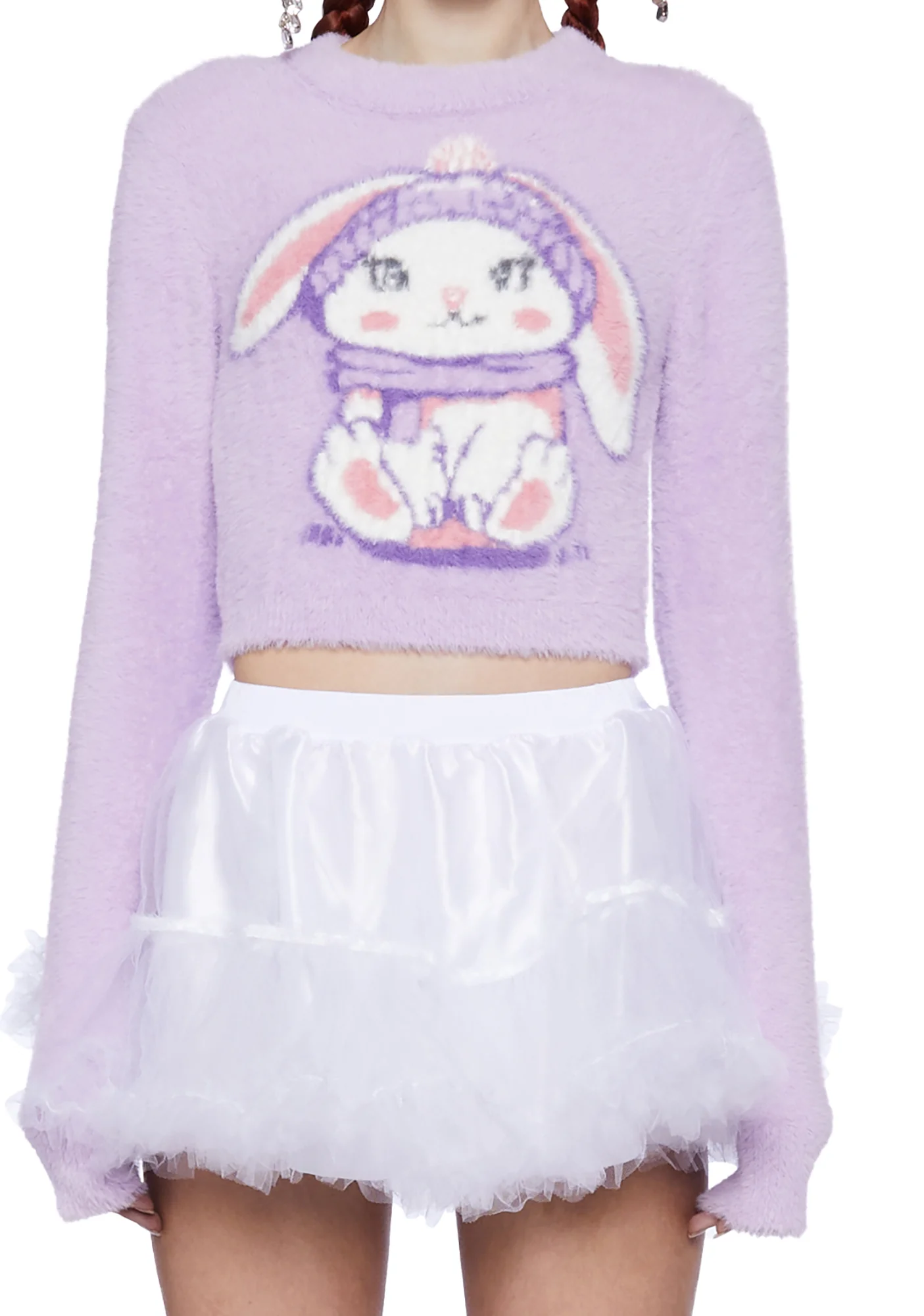 Fluffy Footprints Knit Sweater - Image 5