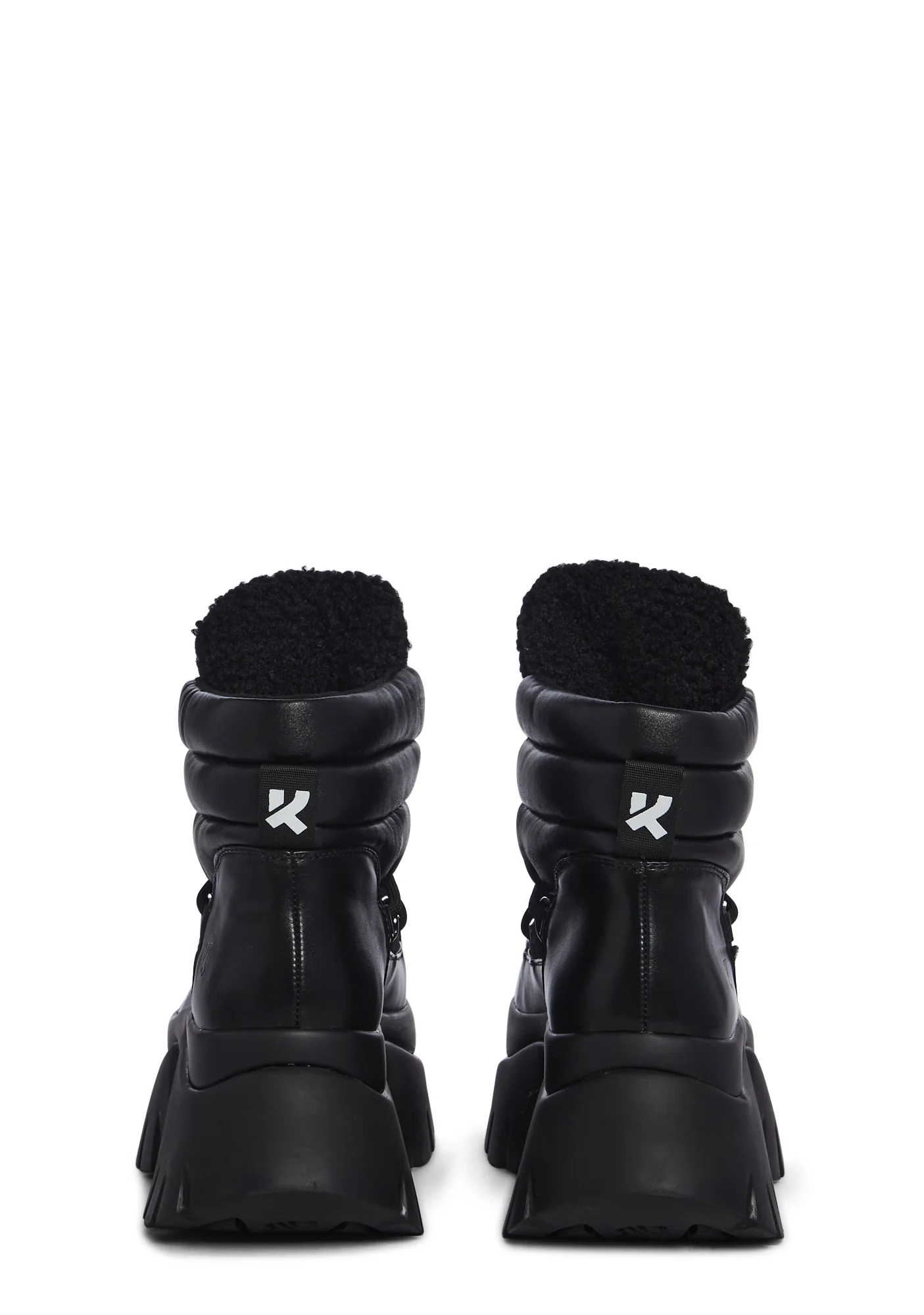 Fluffy Vilun Platform Boots - Image 3