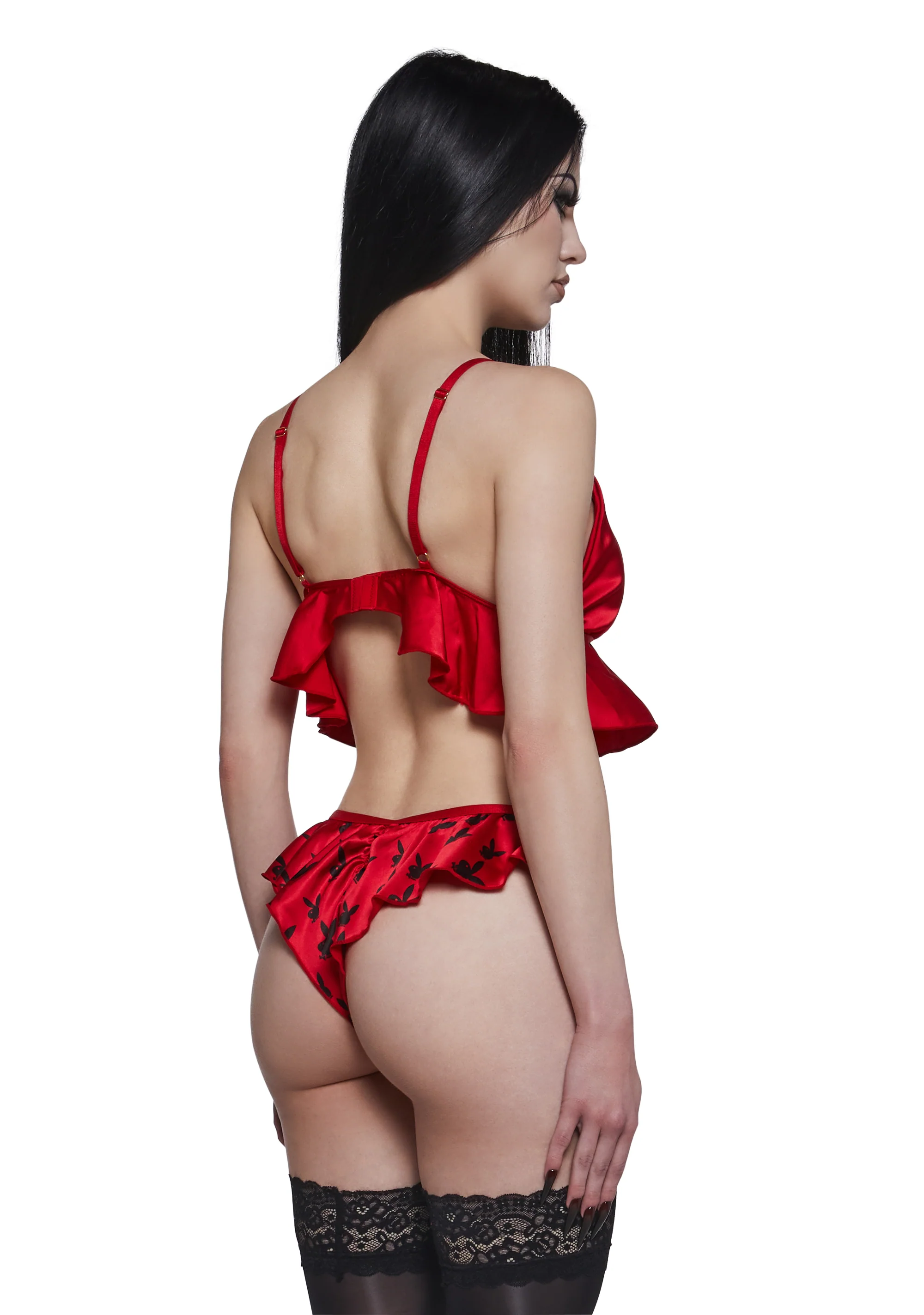 Flutter Bunny 2-Piece Lounge Set - Red - Image 4