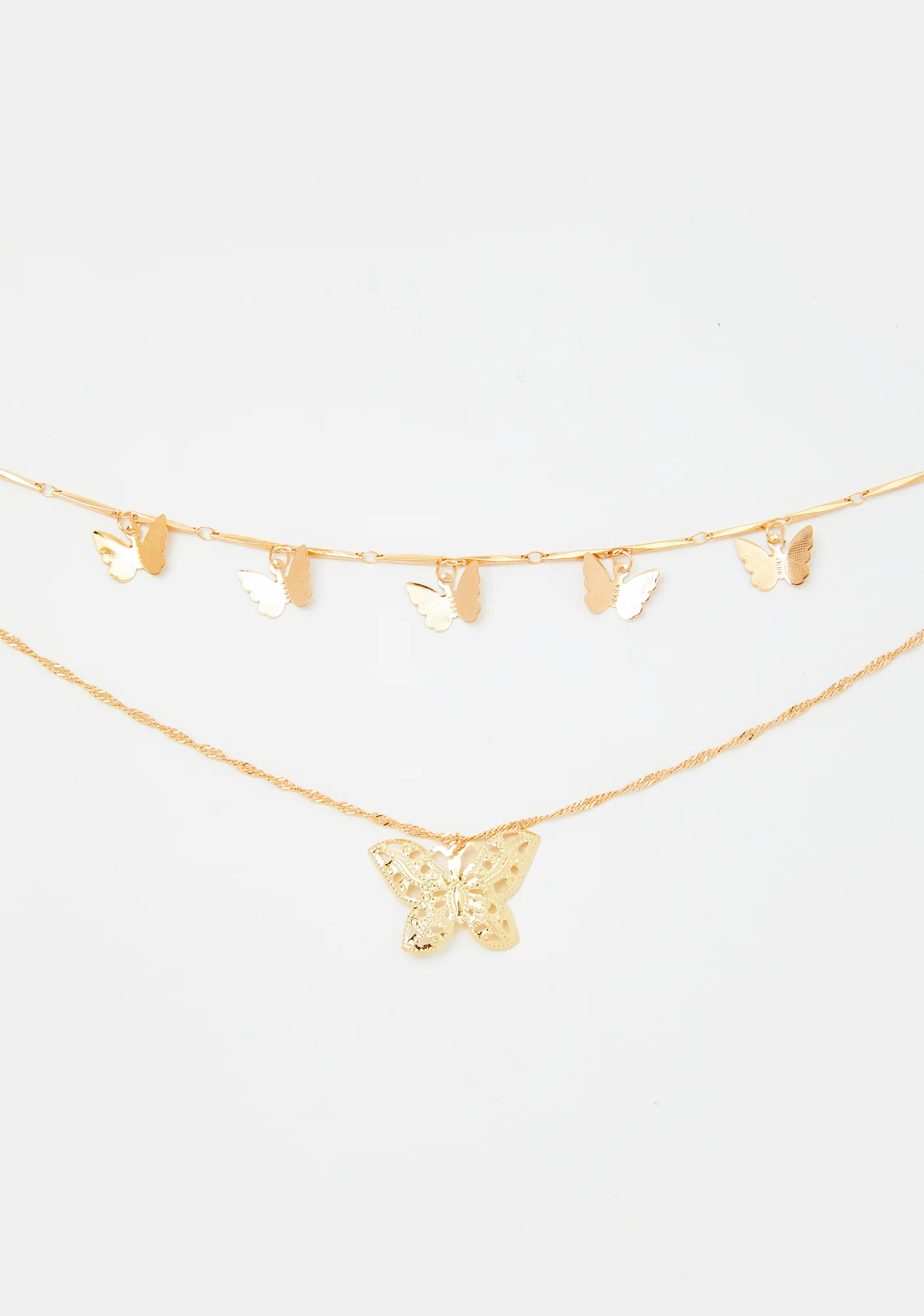 Flutter On Over Layered Necklace - Image 2