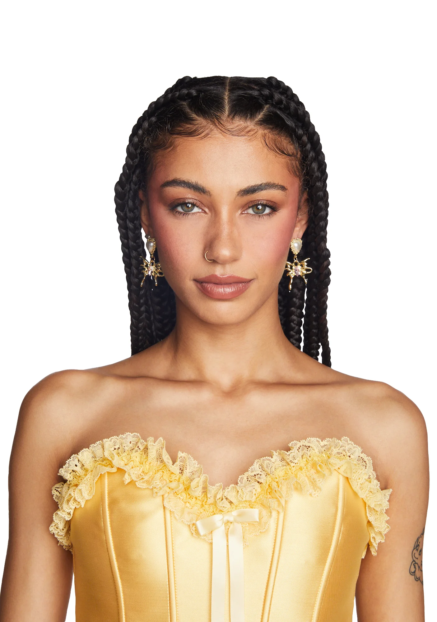 Fluttered Notes Drop Earrings - Image 4