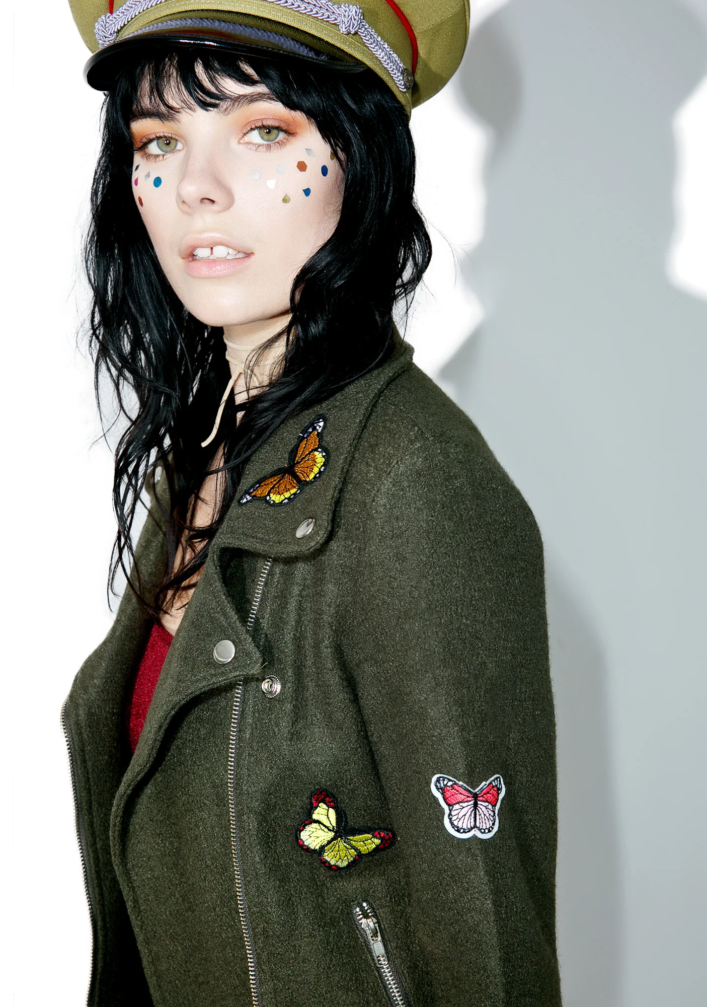 Fluttery Feelings Moto Jacket - Image 4
